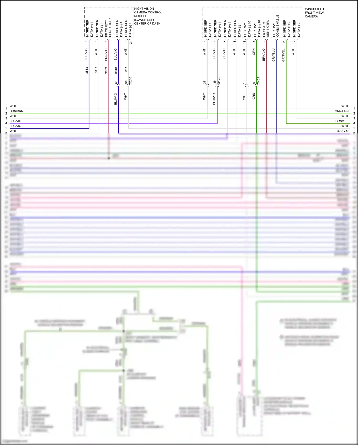 Cadillac CT6 I (2016-2019) comm enable wiring diagram  (5 of 7)