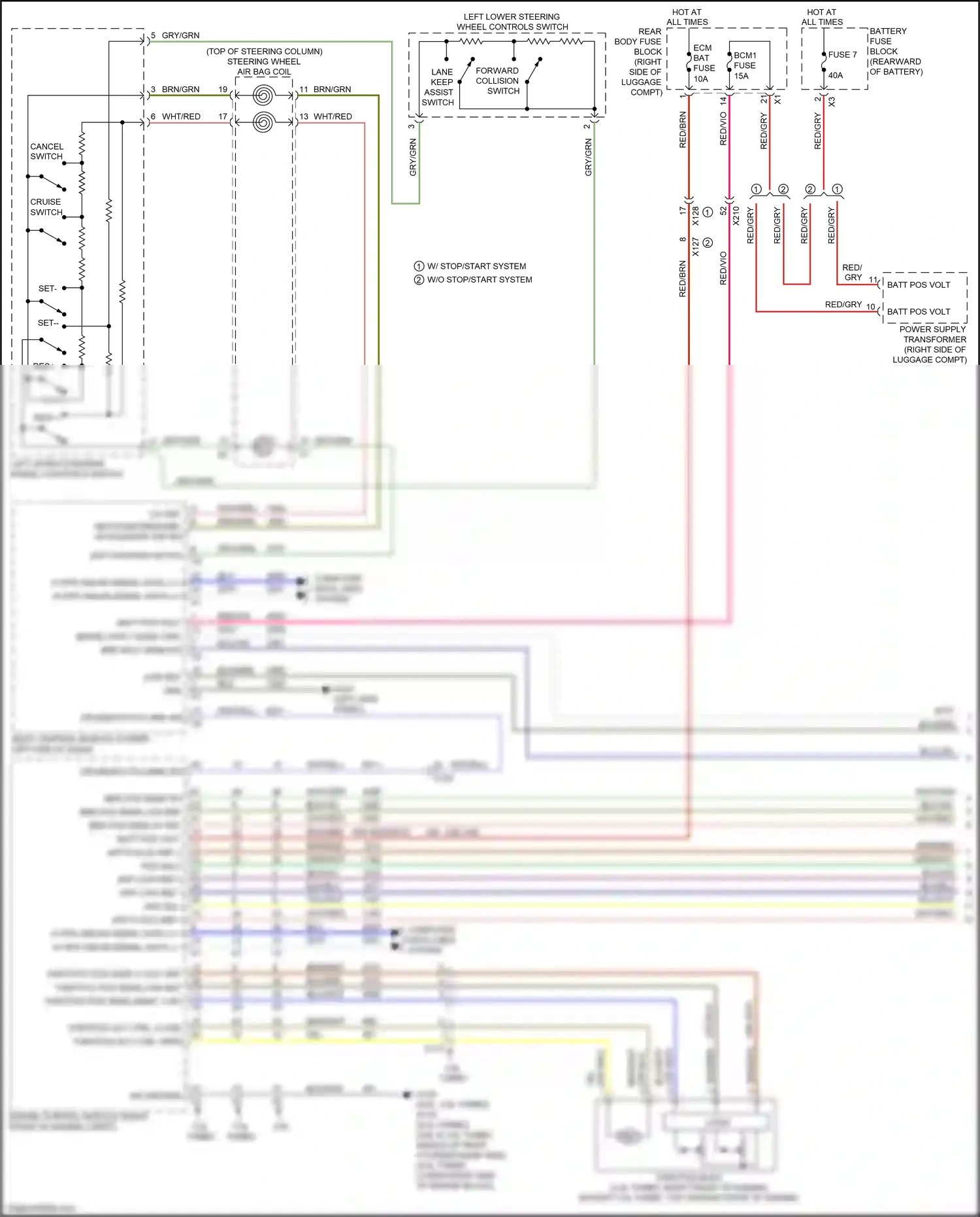 Cadillac CT6 I (2016-2019) computer data lines system wiring diagram  (102 of 132)