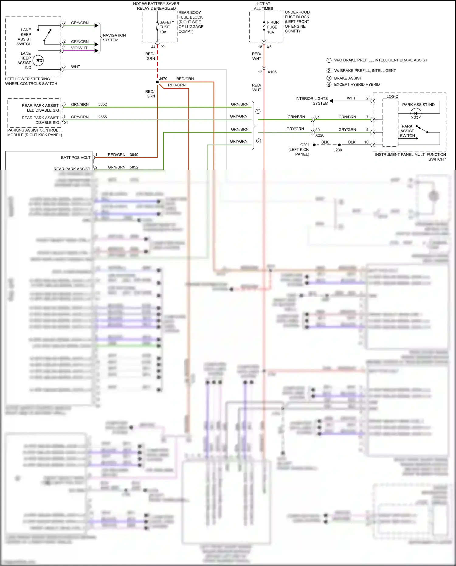 Cadillac CT6 I (2016-2019) computer data lines system wiring diagram  (81 of 132)