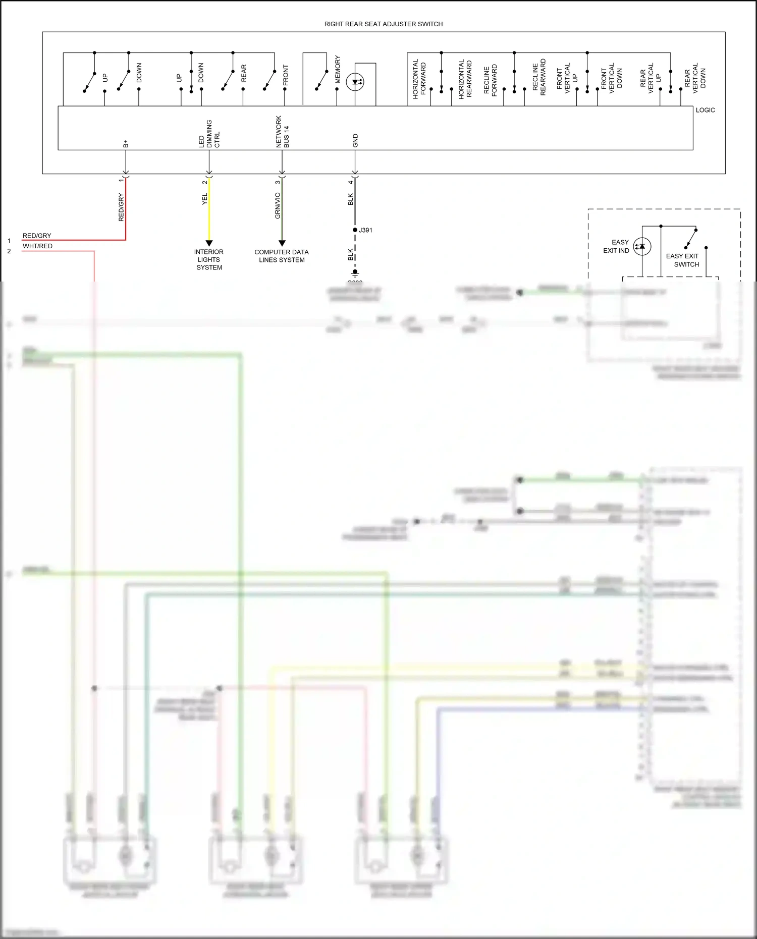 Cadillac CT6 I (2016-2019) computer data lines system wiring diagram  (28 of 132)