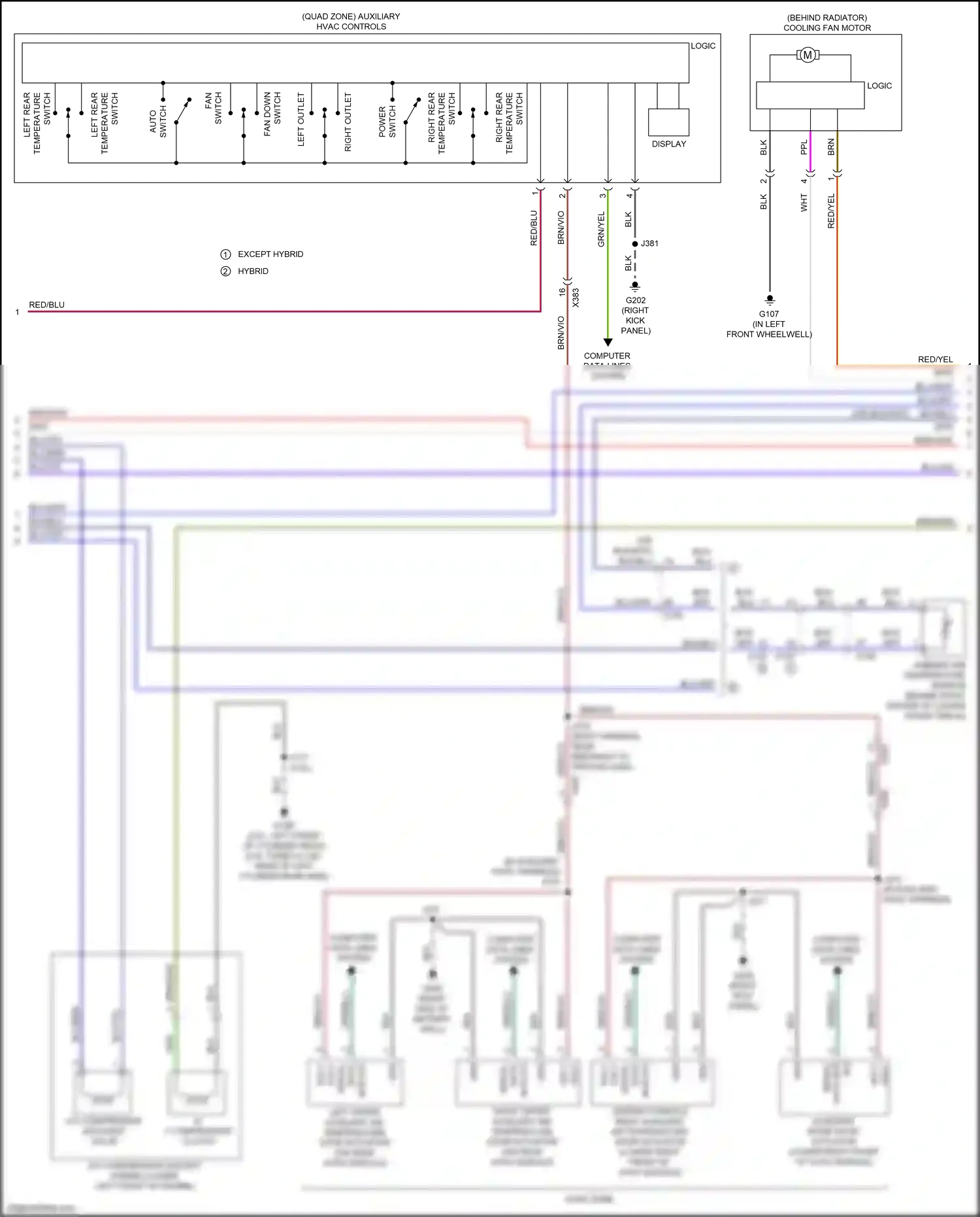 Cadillac CT6 I (2016-2019) computer data lines system wiring diagram  (12 of 132)
