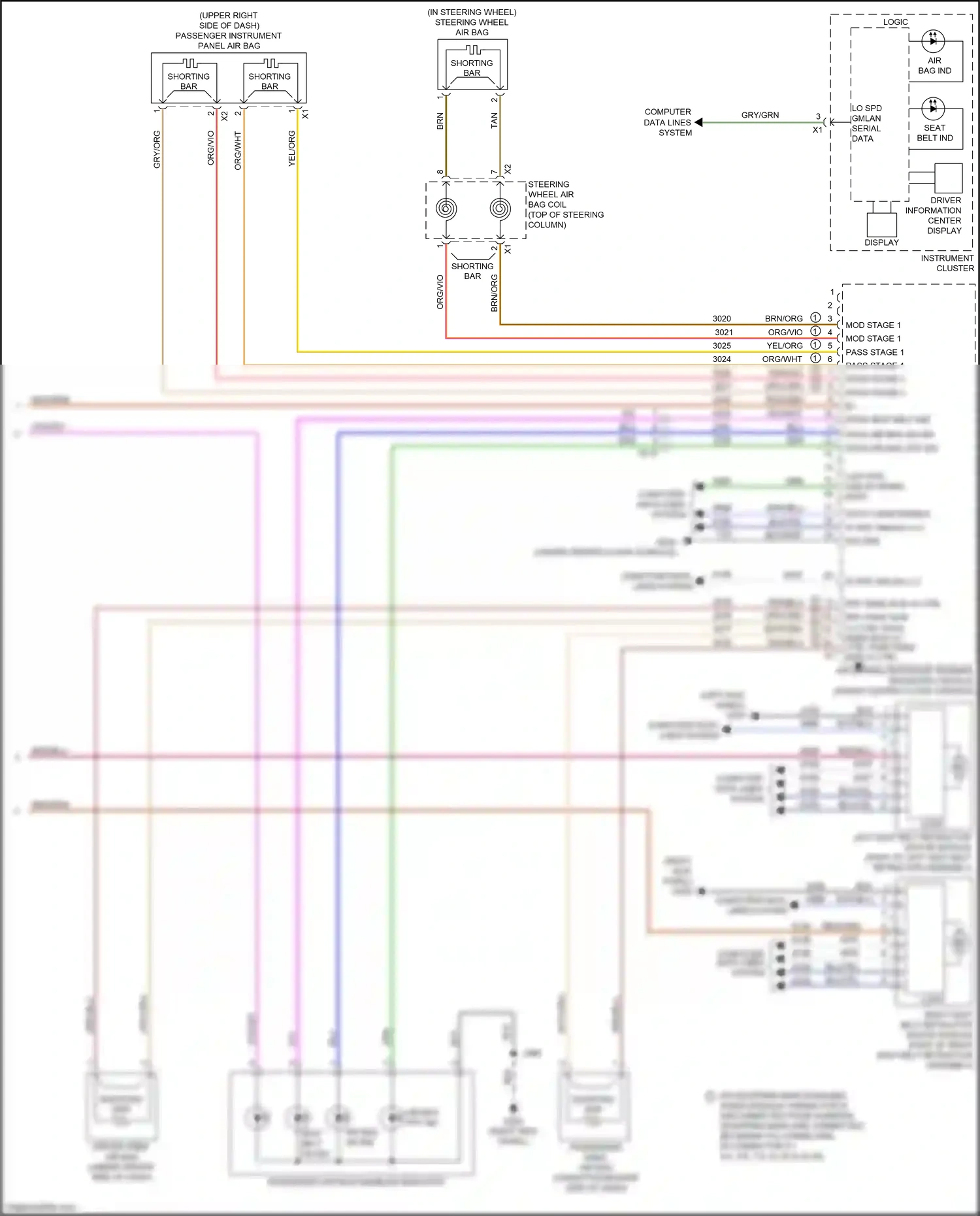 Cadillac CT6 I (2016-2019) computer data lines system wiring diagram  (119 of 132)