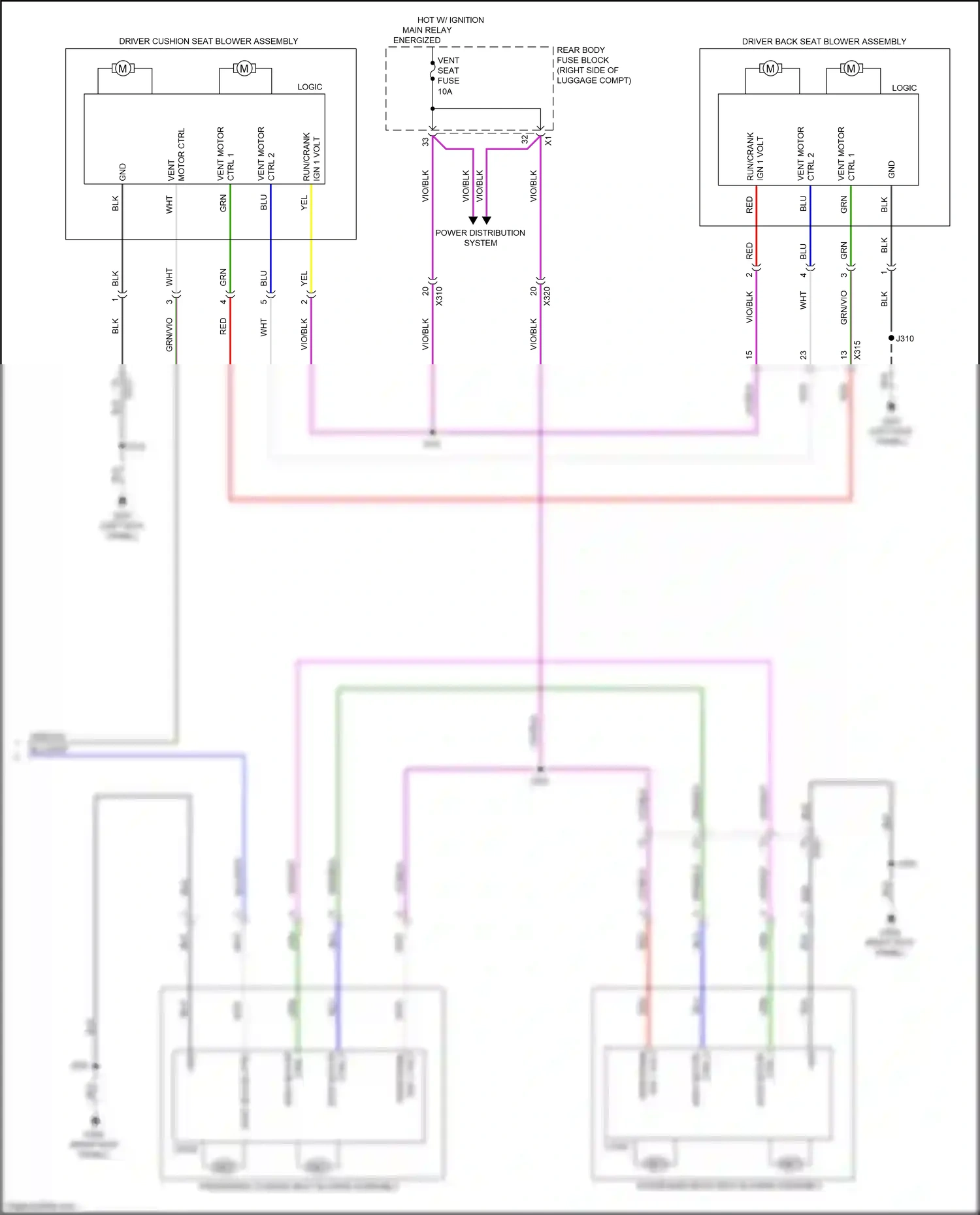 Cadillac CT6 I (2016-2019) ctrl 2 wiring diagram  (1 of 1)