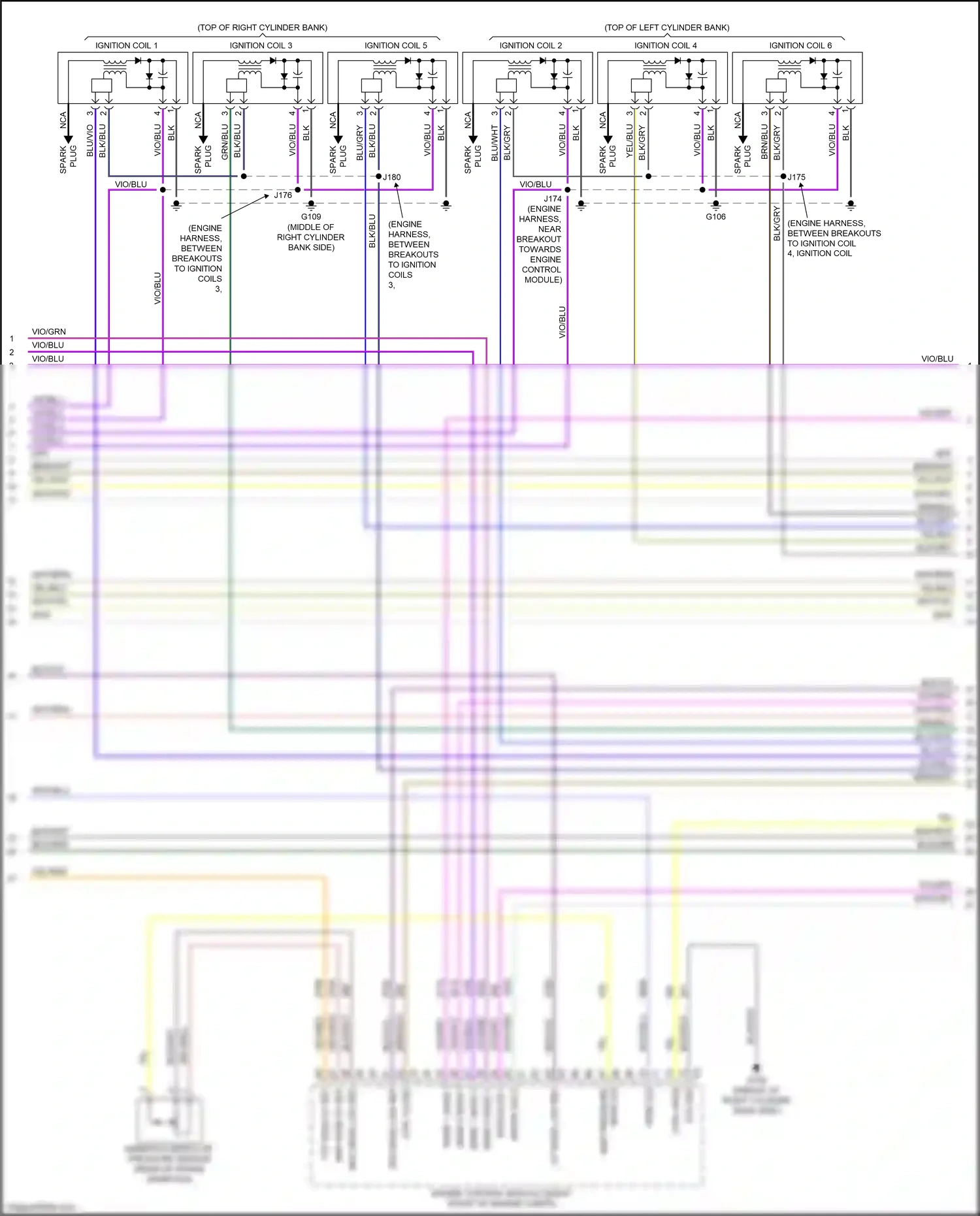 Cadillac CT6 I (2016-2019) ctrl open wiring diagram  (2 of 2)