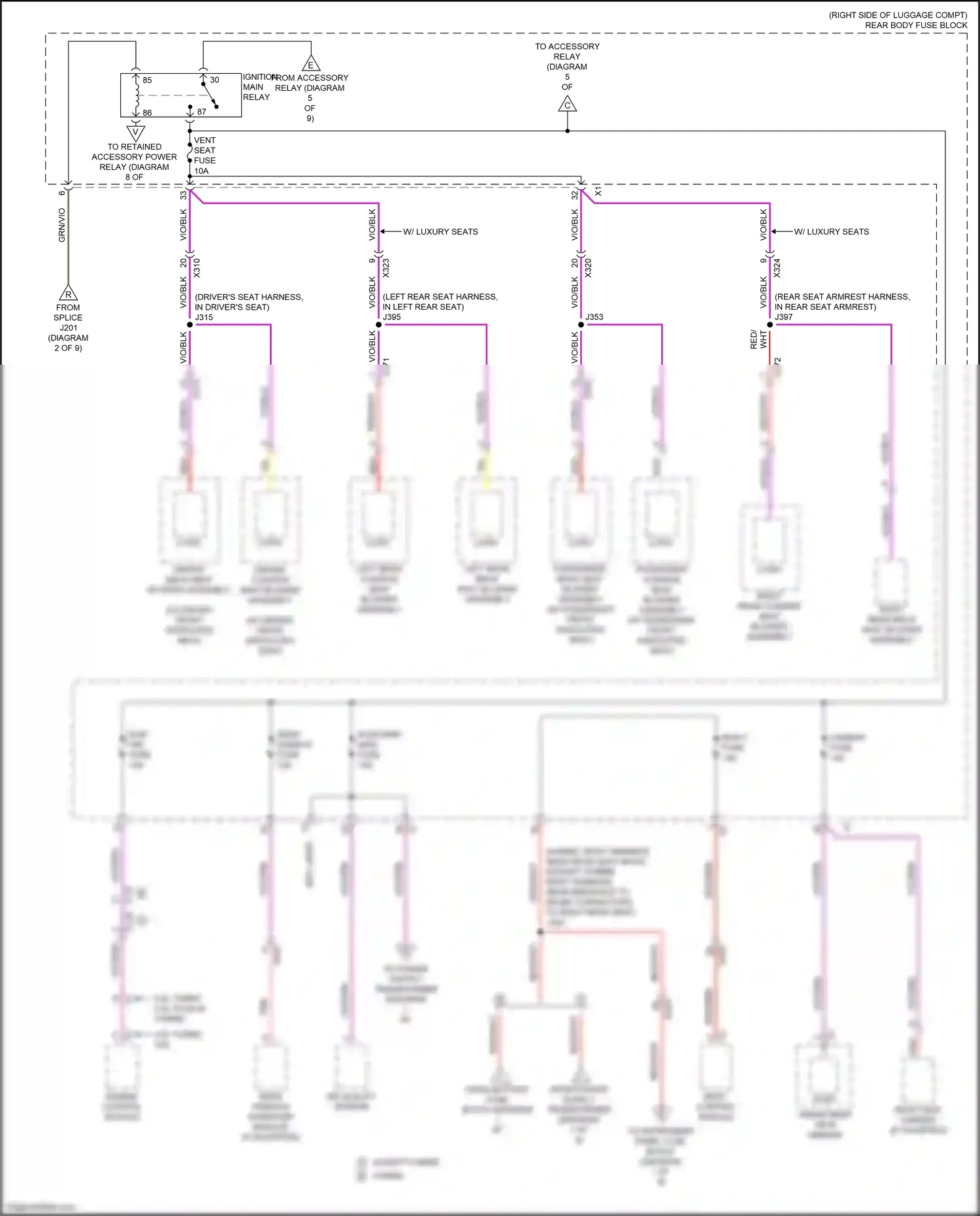 Cadillac CT6 I (2016-2019) engine control module wiring diagram  (5 of 30)