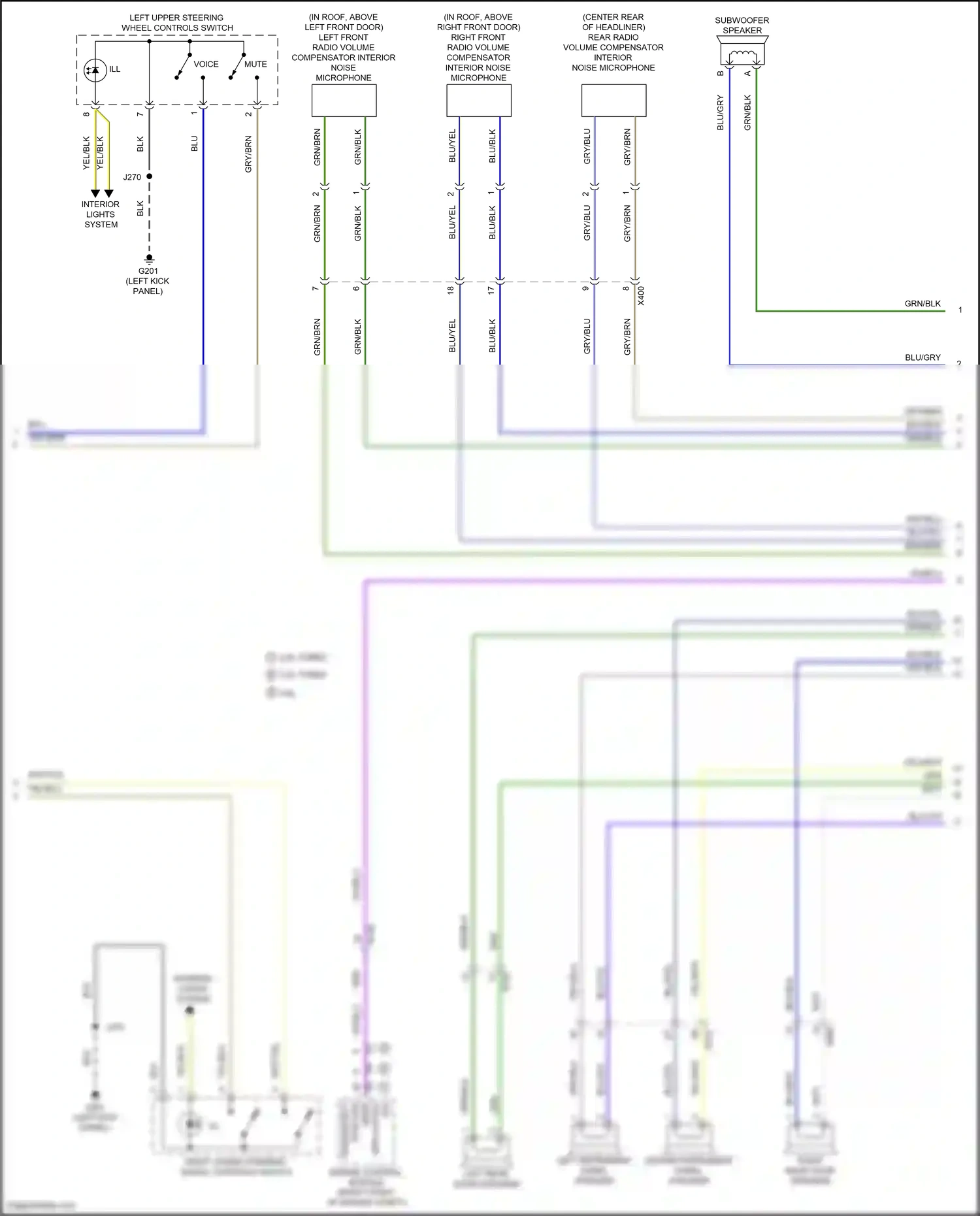 Cadillac CT6 I (2016-2019) engine control module wiring diagram  (18 of 30)