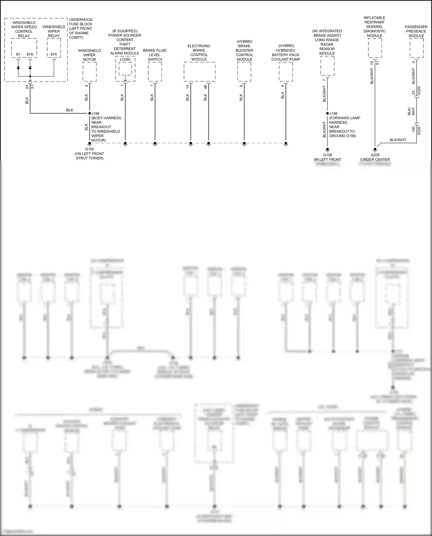 Cadillac CT6 I (2016-2019) engine control module wiring diagram  (4 of 30)