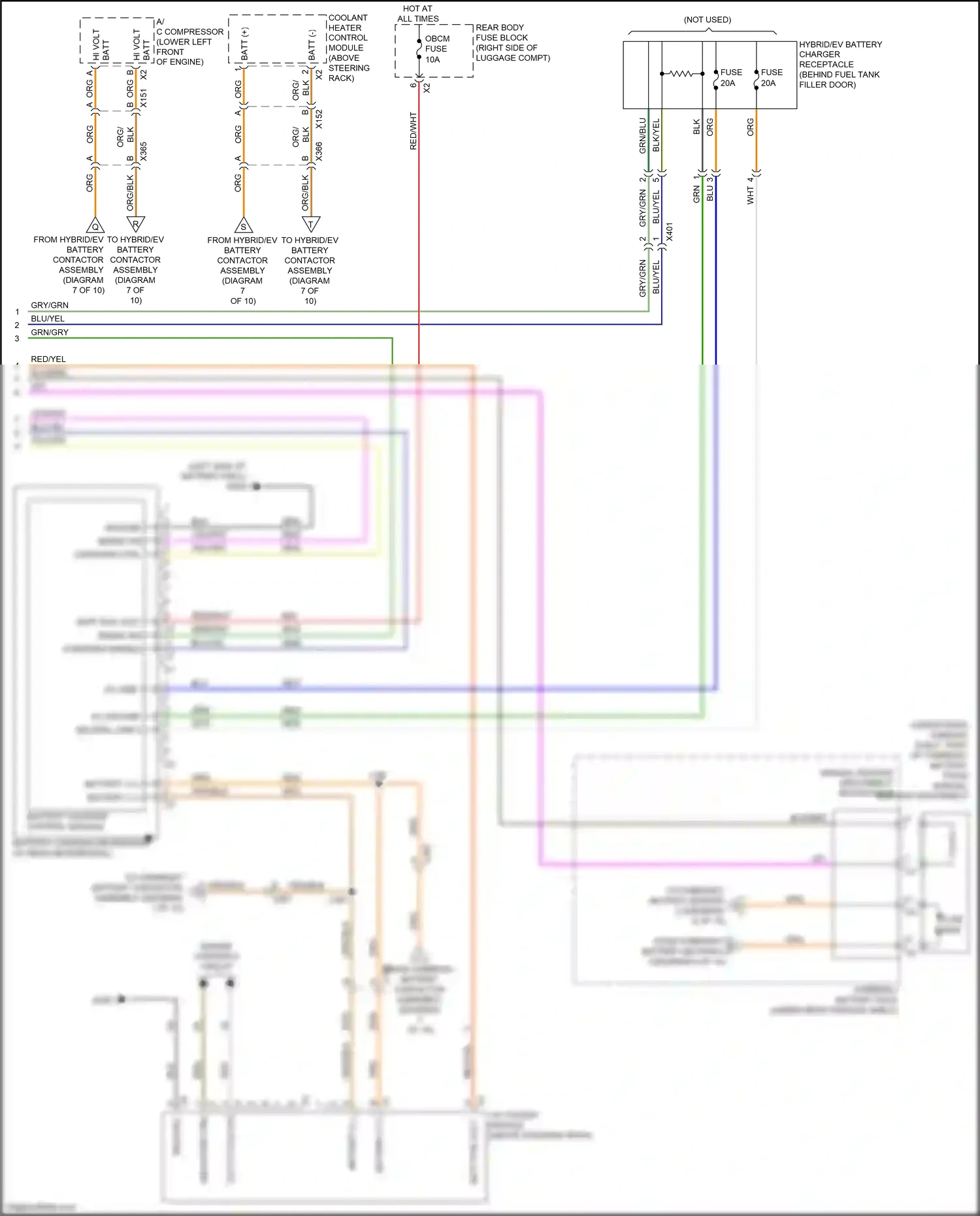 Cadillac CT6 I (2016-2019) indicator ctrl wiring diagram  (3 of 3)