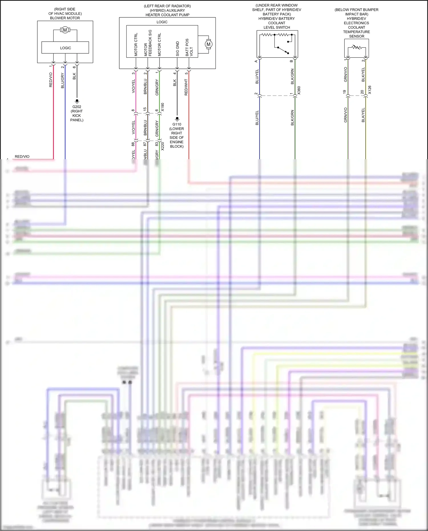 Cadillac CT6 I (2016-2019) low ctrl wiring diagram  (1 of 2)