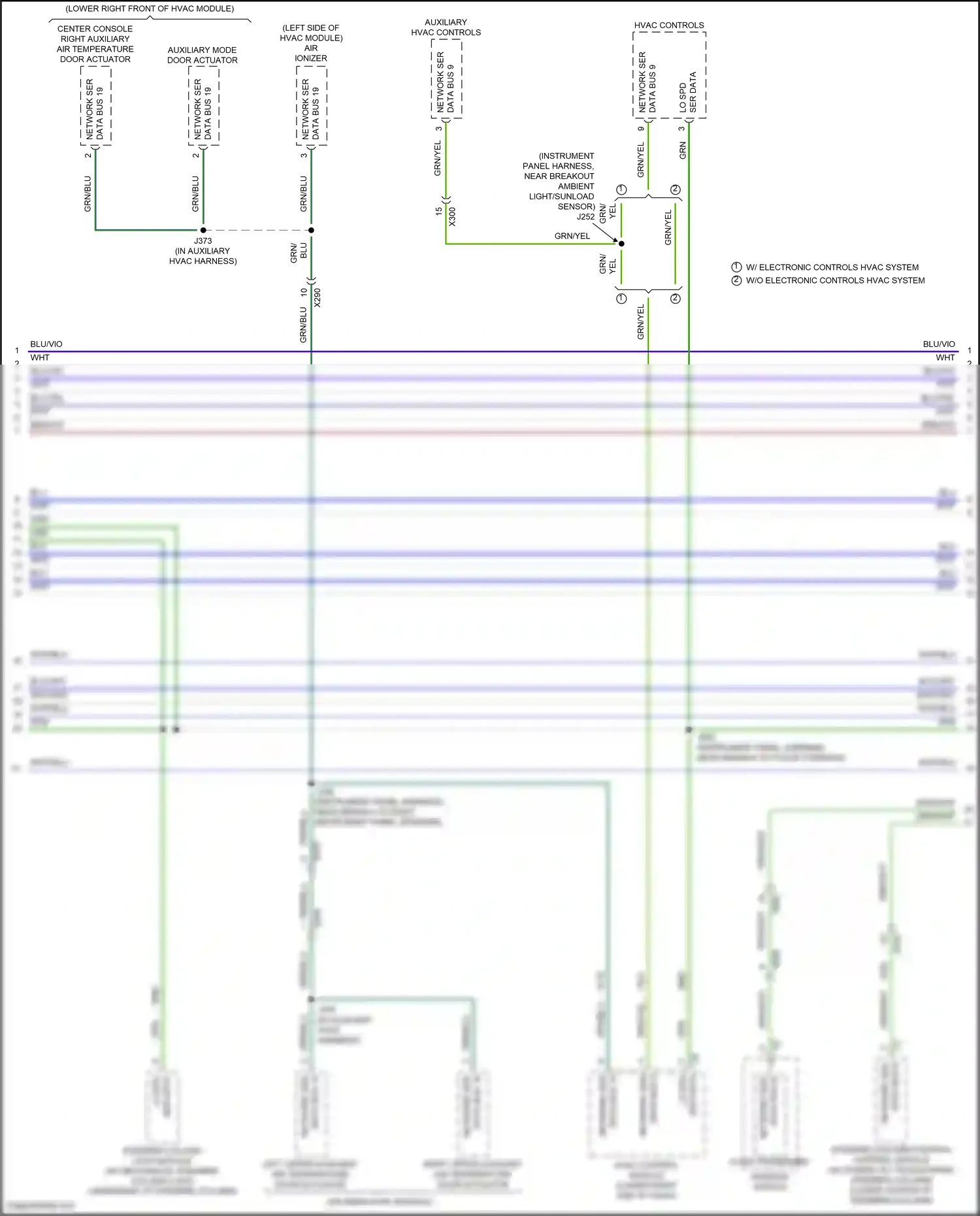 Cadillac CT6 I (2016-2019) steering column position control module wiring diagram  (2 of 7)