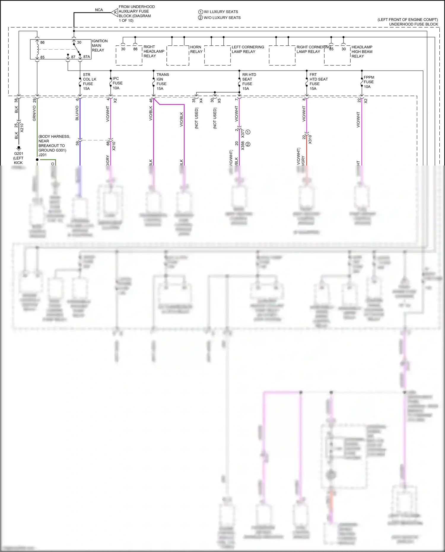 Cadillac CT6 I (2016-2019) transfer case control module wiring diagram  (4 of 5)