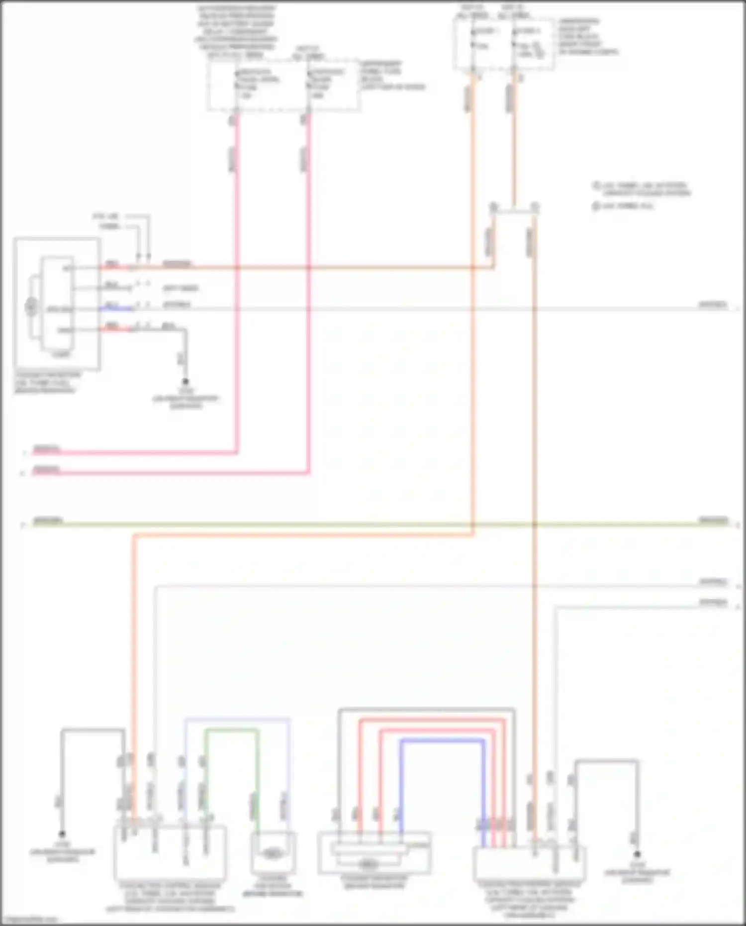 CTS-V Cadillac III (2013-2019): Automatic a/c circuit (4 of 5)