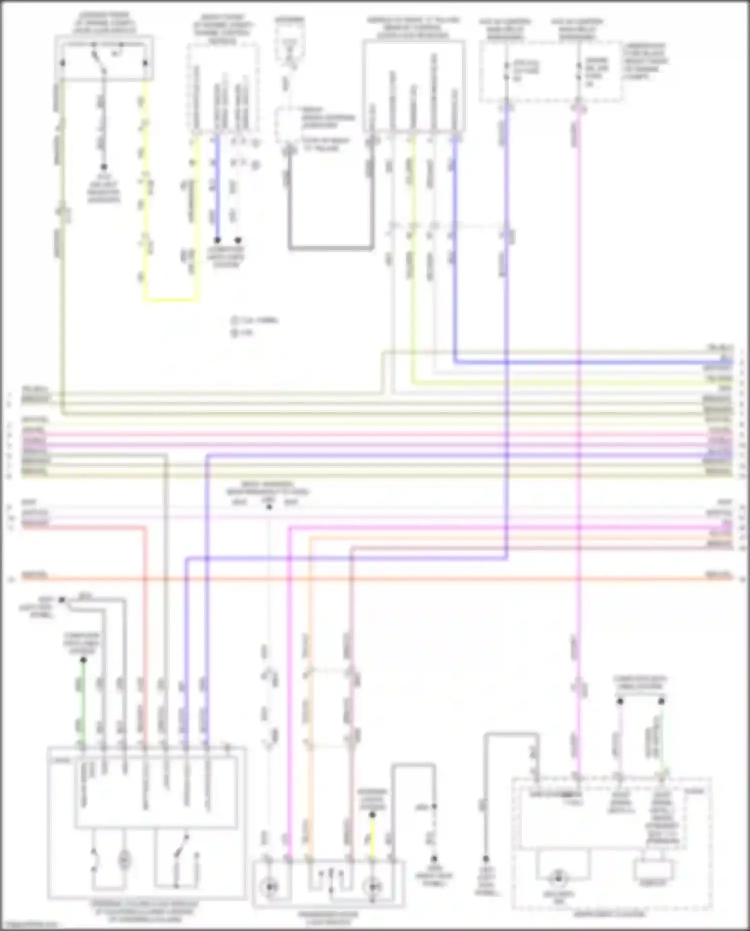 CTS-V Cadillac III (2013-2019): Forced entry circuit (3 of 5)
