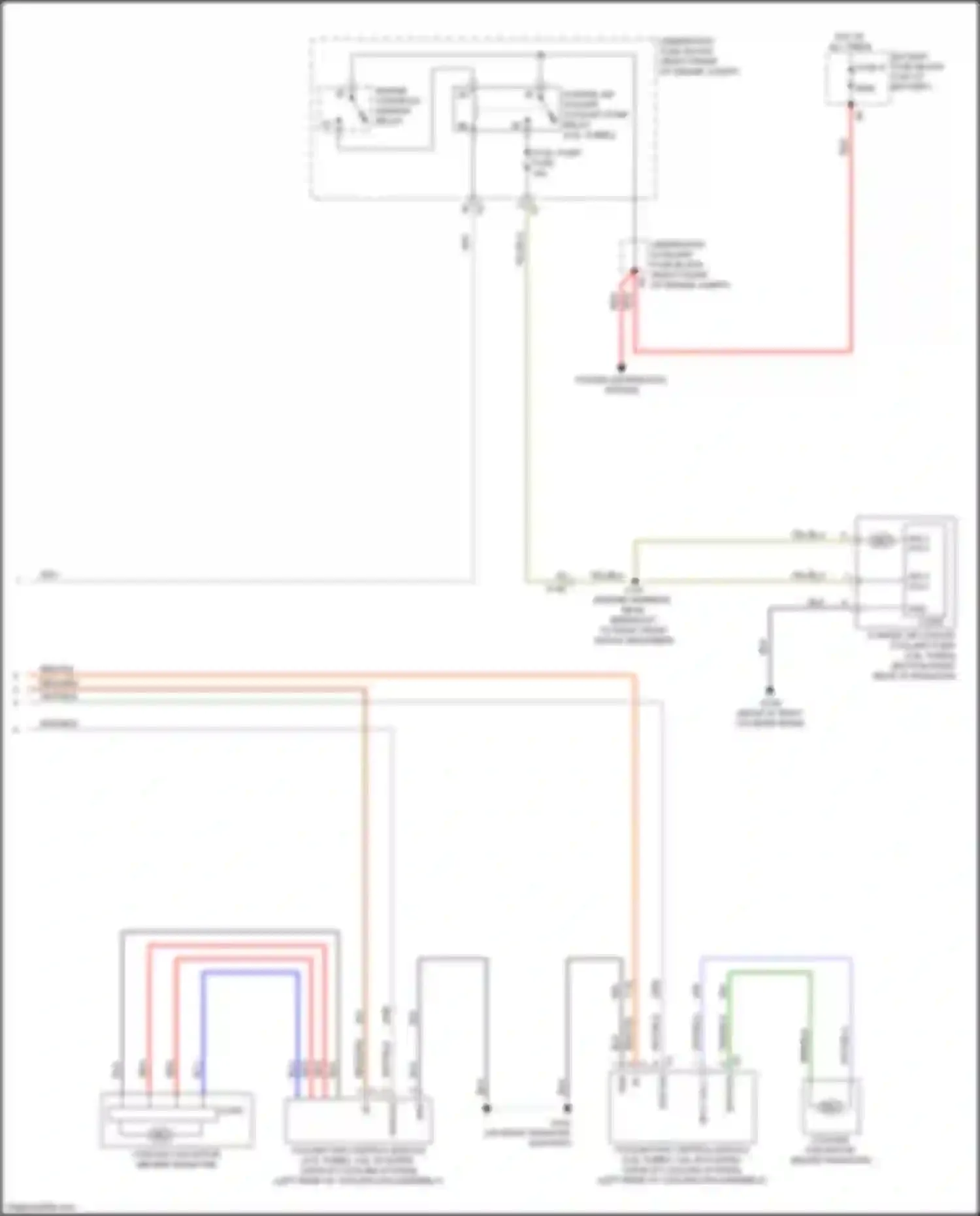 CTS-V Cadillac III (2013-2019): Cooling fan circuit (2 of 2)