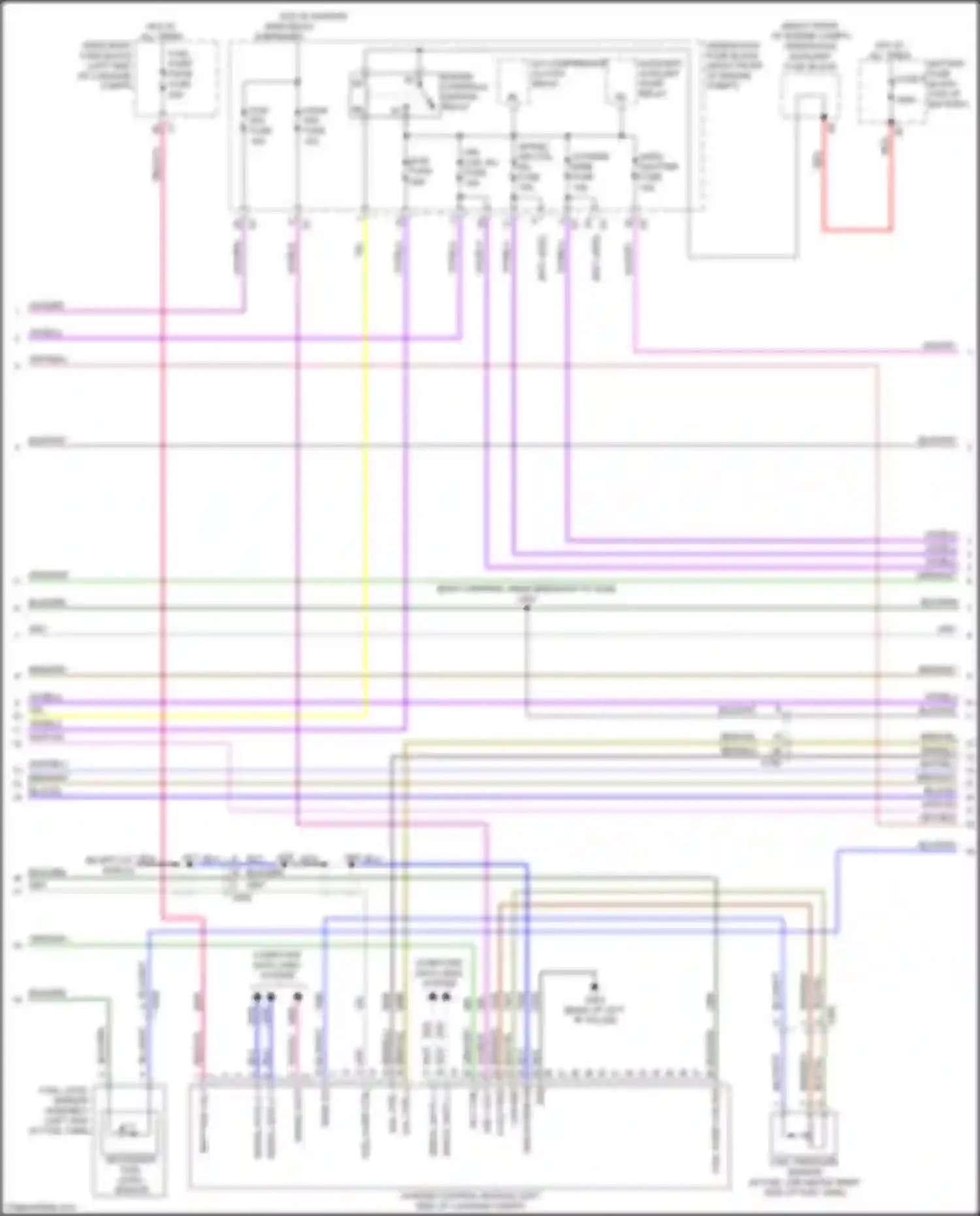 CTS-V Cadillac III (2013-2019): Wiring diagram engine performance 2.0l vin x (2 of 7)