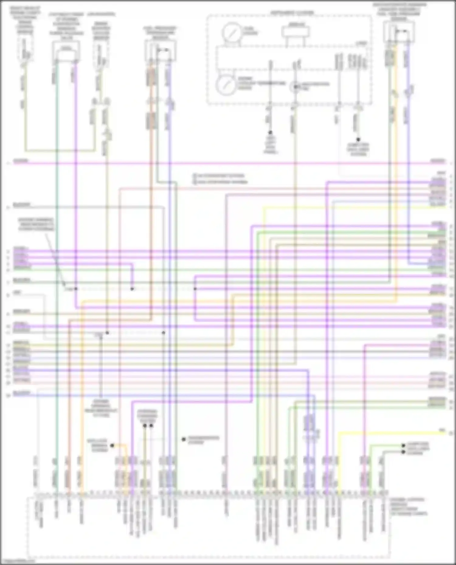 CTS-V Cadillac III (2013-2019): Wiring diagram engine performance 2.0l vin x (3 of 7)