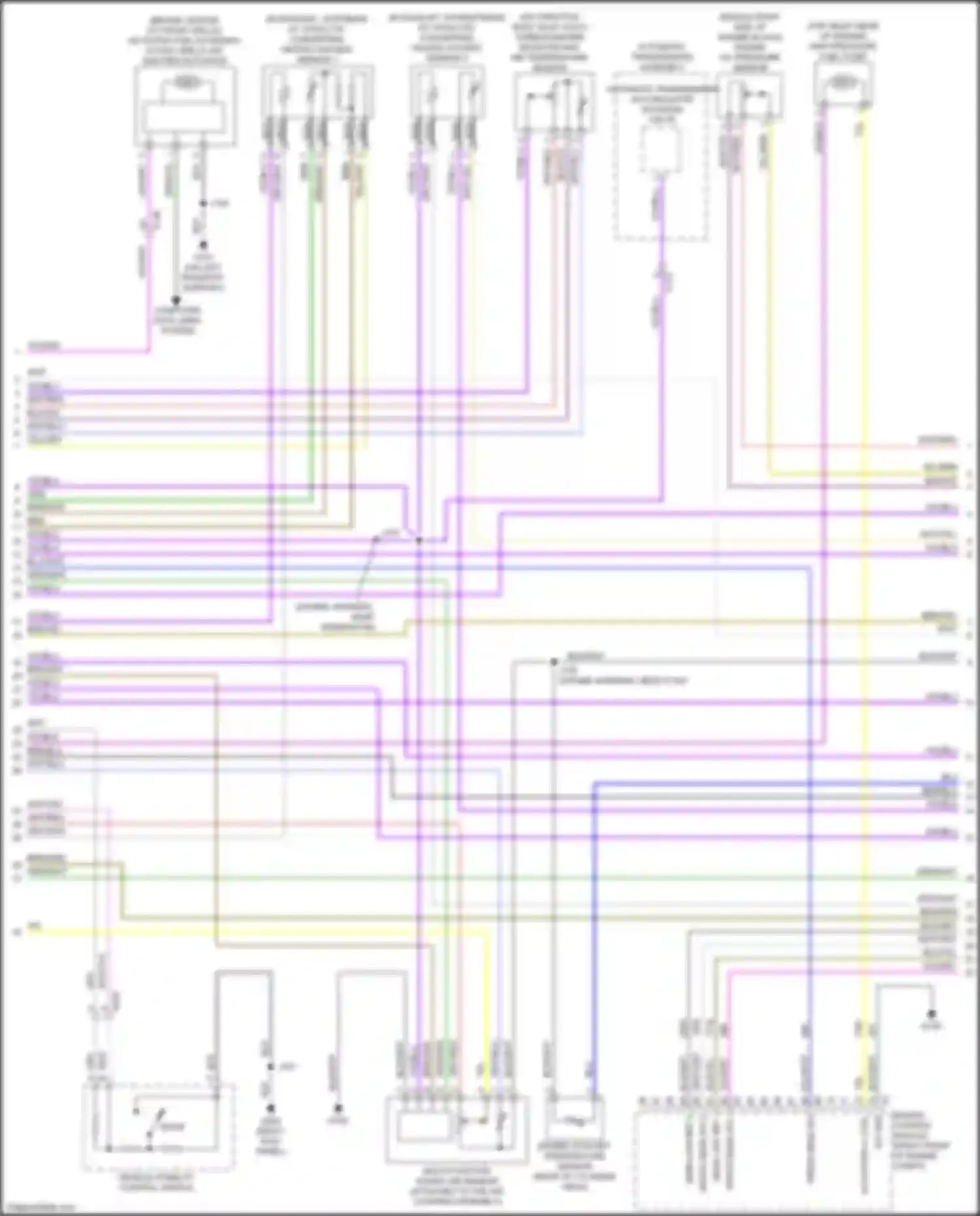 CTS-V Cadillac III (2013-2019): Wiring diagram engine performance 2.0l vin x (4 of 7)