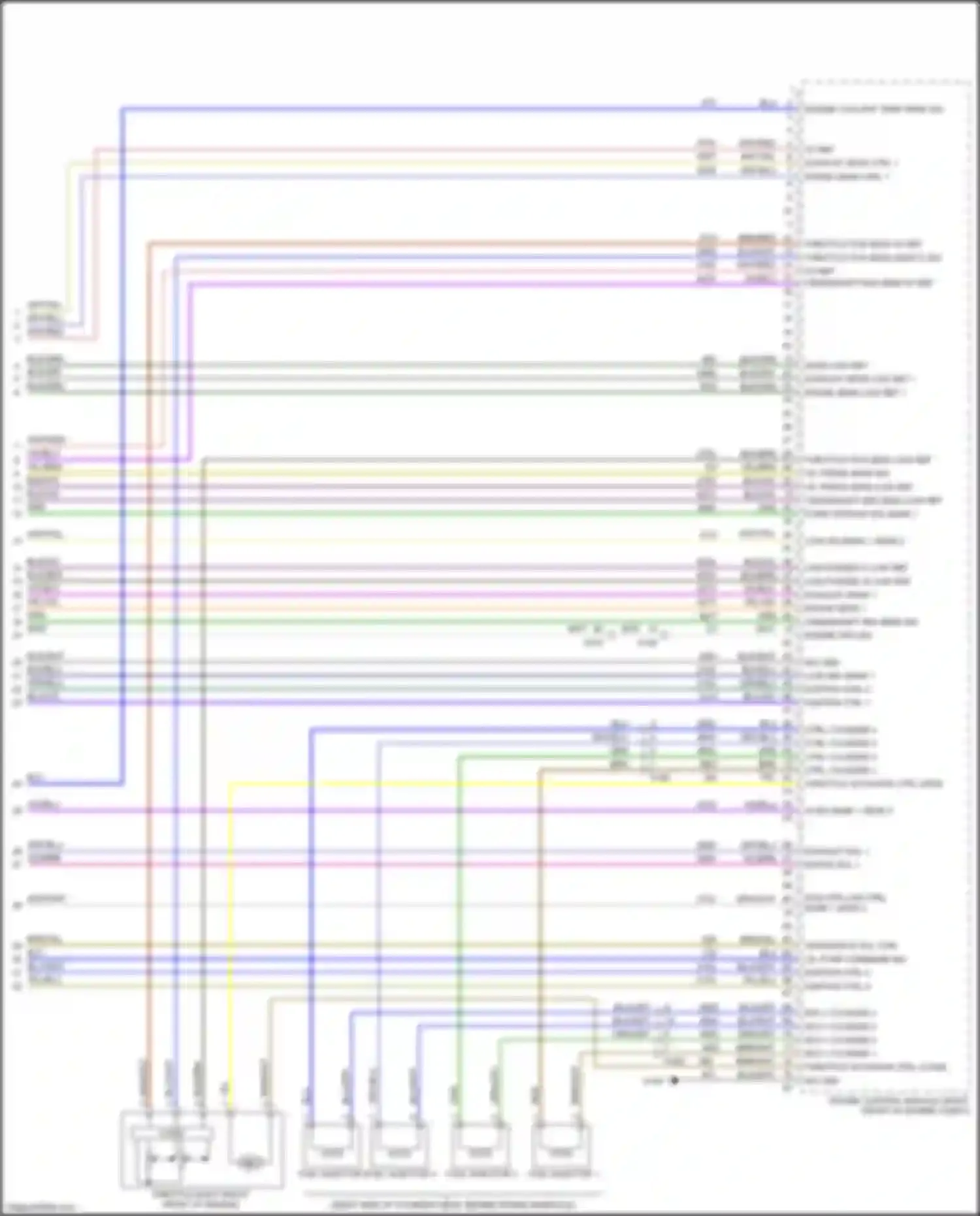 CTS-V Cadillac III (2013-2019): Wiring diagram engine performance 2.0l vin x (7 of 7)