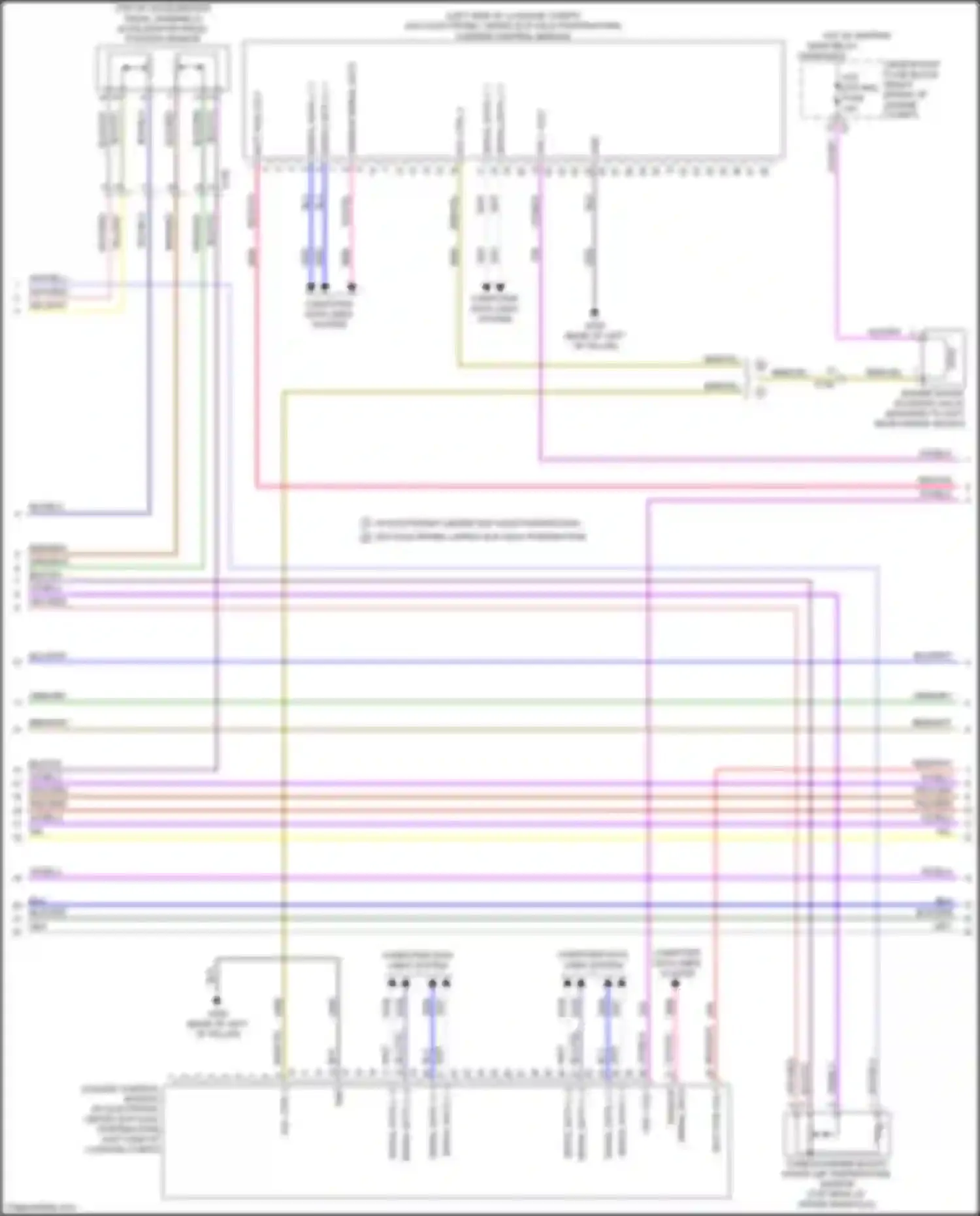 CTS-V Cadillac III (2013-2019): Wiring diagram engine performance 3.6l vin 8 (2 of 8)