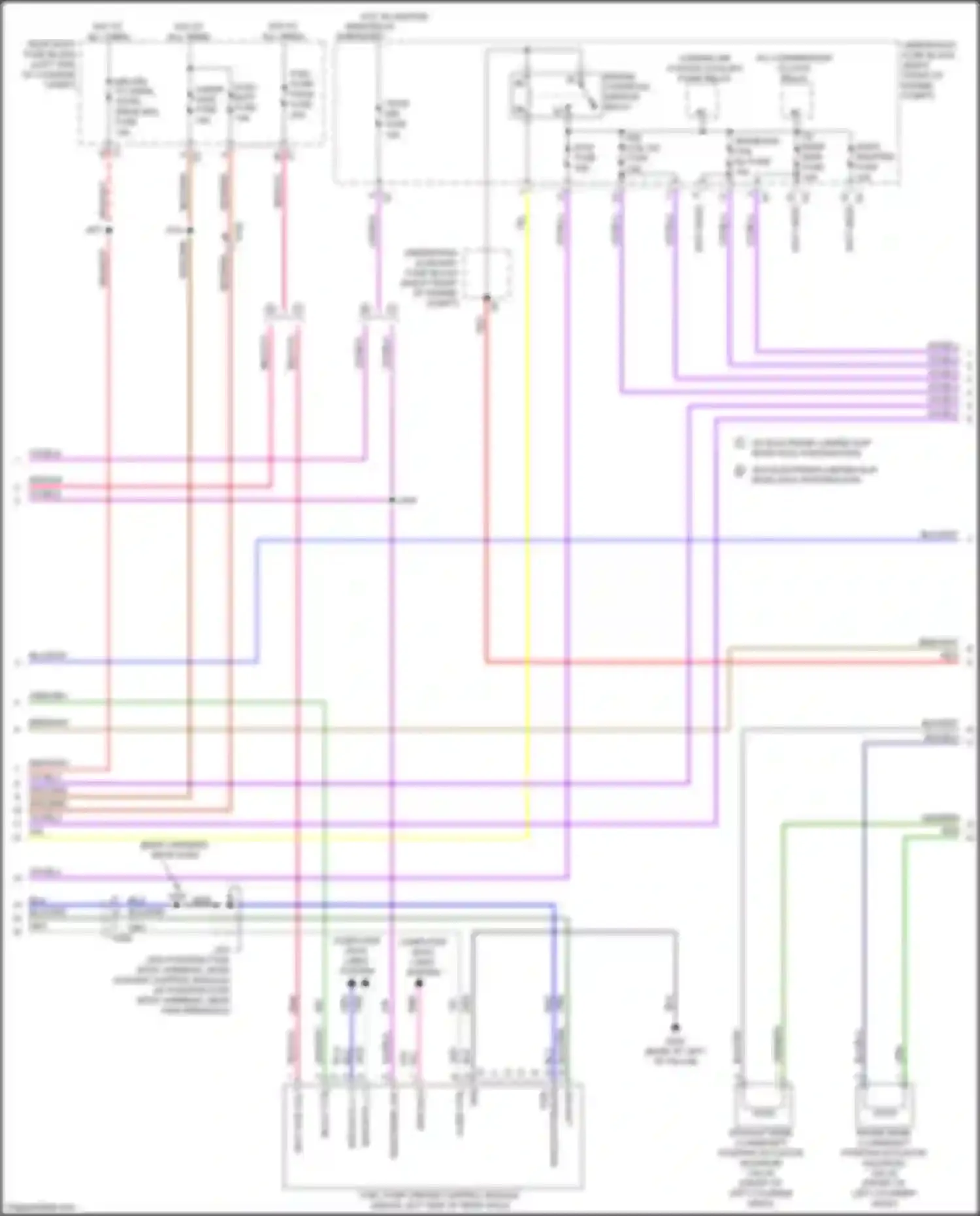 CTS-V Cadillac III (2013-2019): Wiring diagram engine performance 3.6l vin 8 (3 of 8)