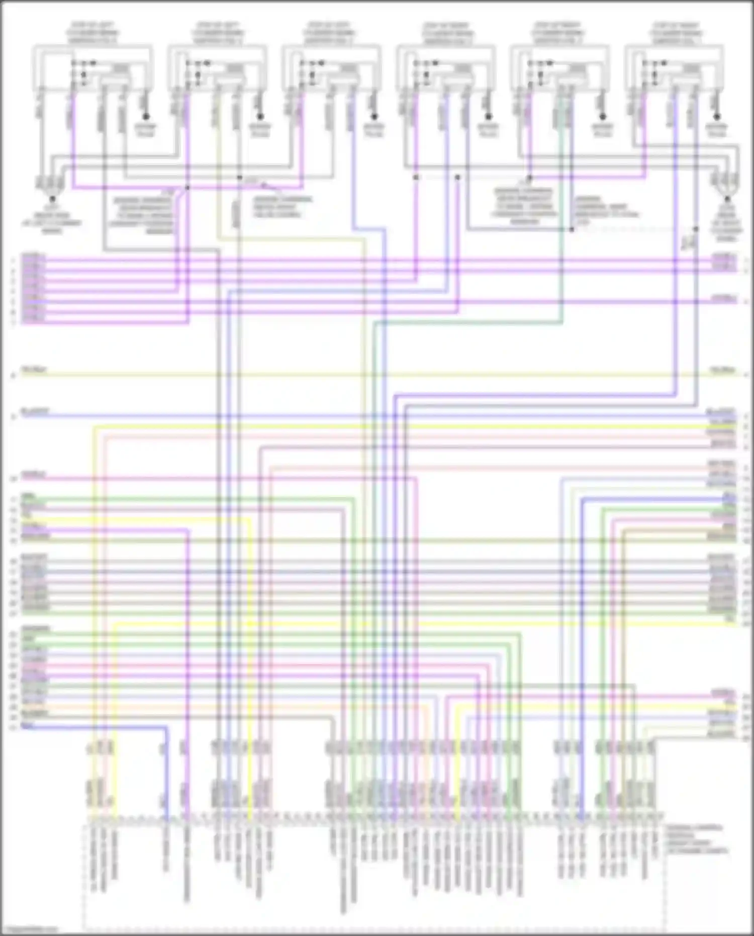 CTS-V Cadillac III (2013-2019): Wiring diagram engine performance 3.6l vin 8 (5 of 8)