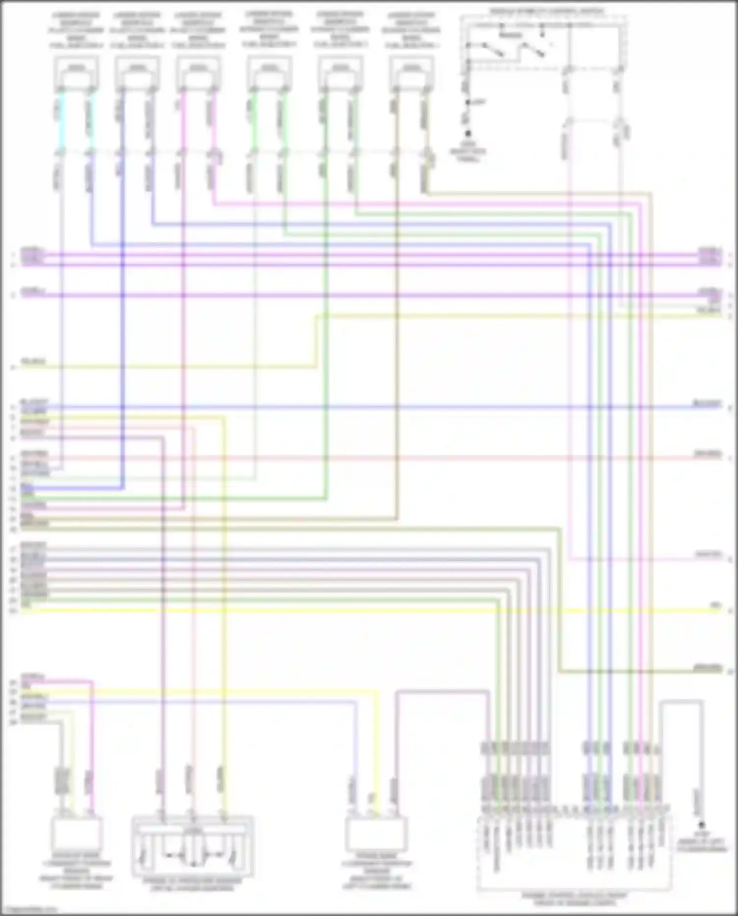 CTS-V Cadillac III (2013-2019): Wiring diagram engine performance 3.6l vin 8 (6 of 8)