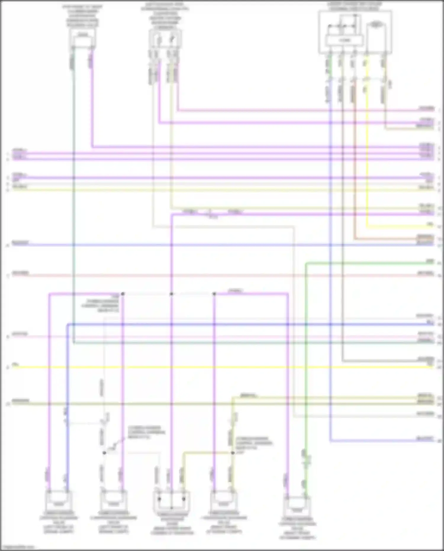 CTS-V Cadillac III (2013-2019): Wiring diagram engine performance 3.6l vin 8 (7 of 8)