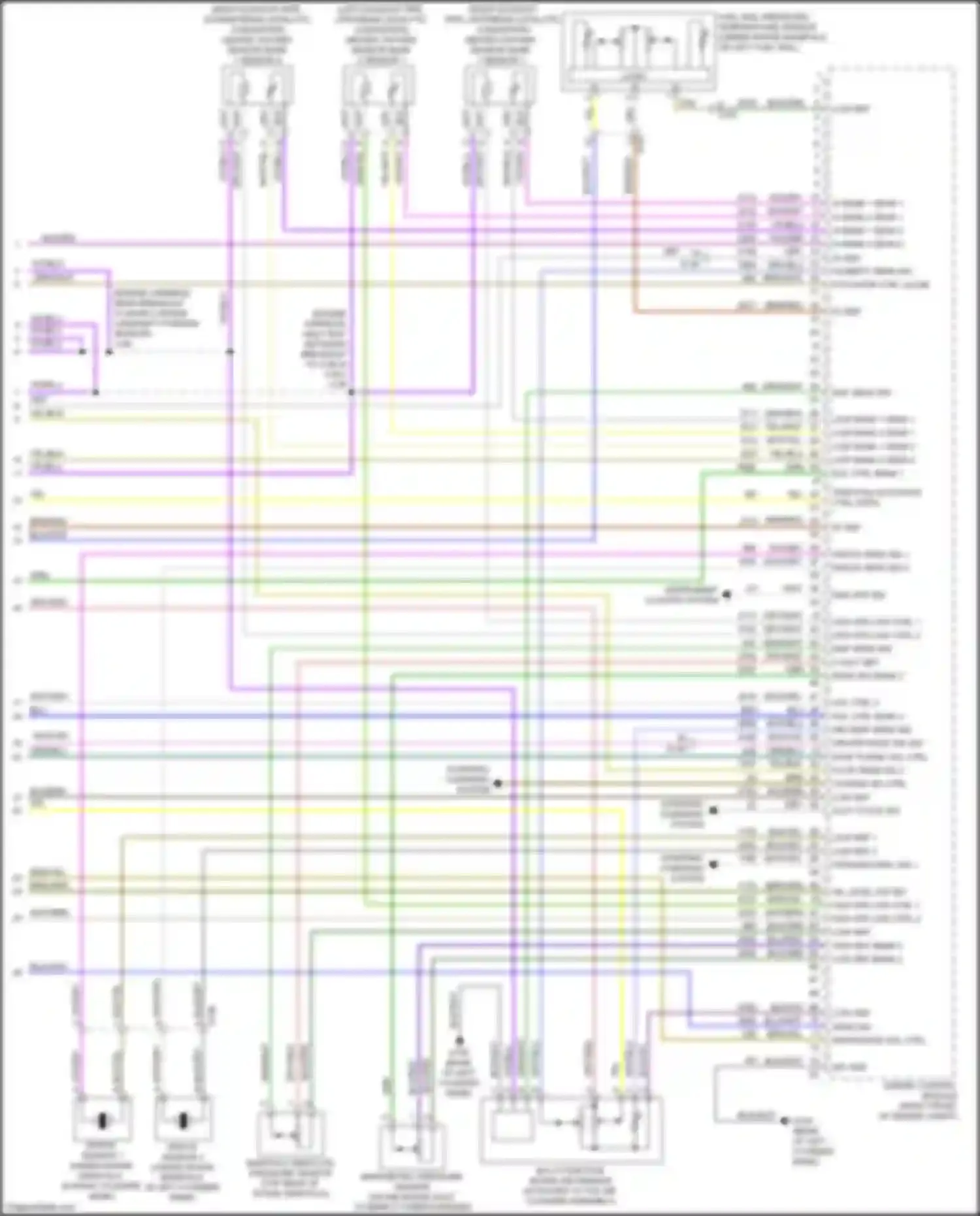 CTS-V Cadillac III (2013-2019): Wiring diagram engine performance 3.6l vin 8 (8 of 8)
