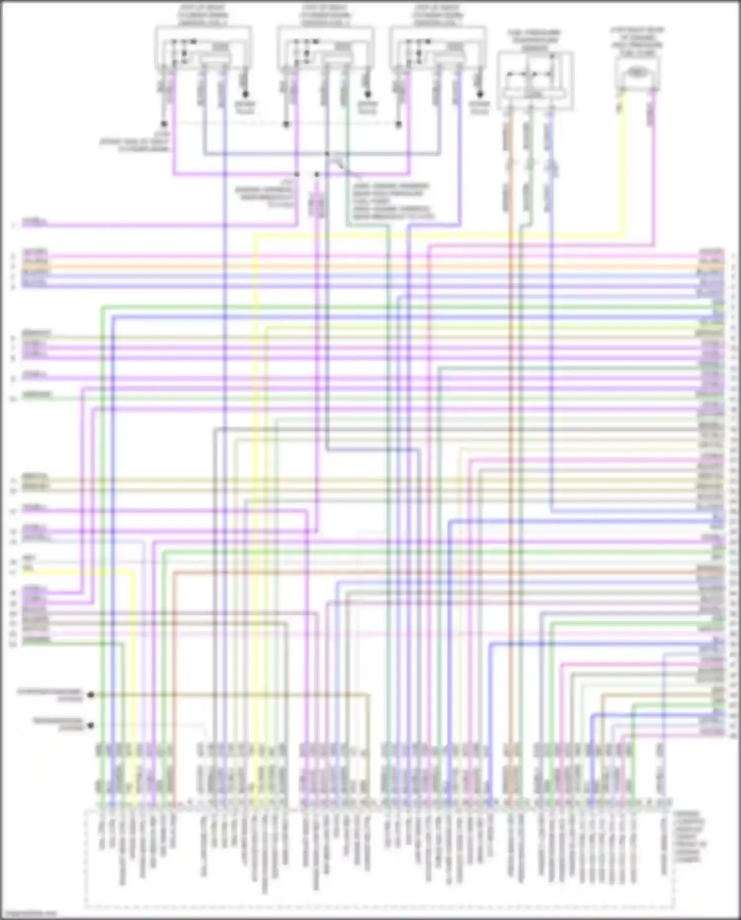 CTS-V Cadillac III (2013-2019): Wiring diagram engine performance 3.6l vin s (4 of 8)