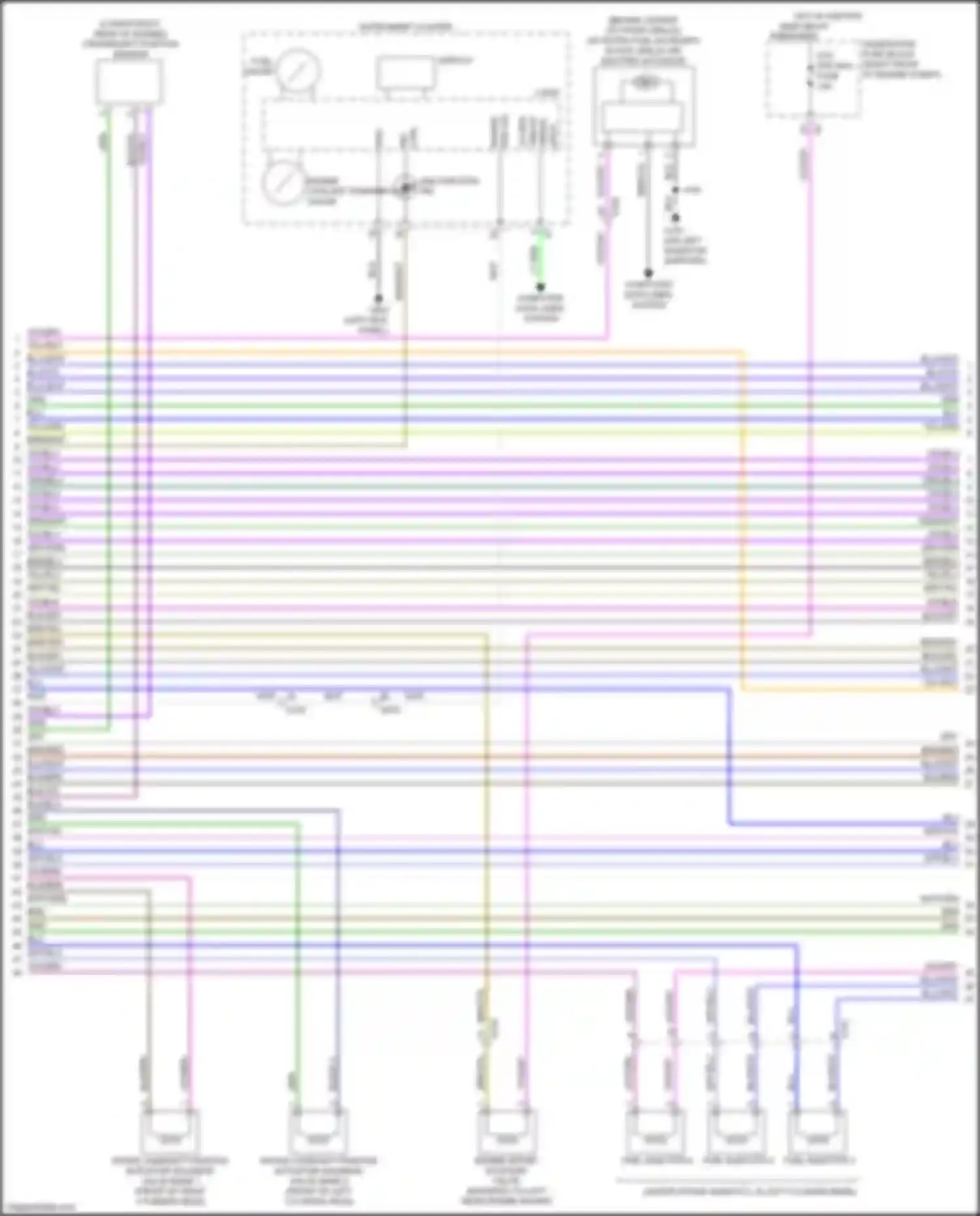 CTS-V Cadillac III (2013-2019): Wiring diagram engine performance 3.6l vin s (5 of 8)