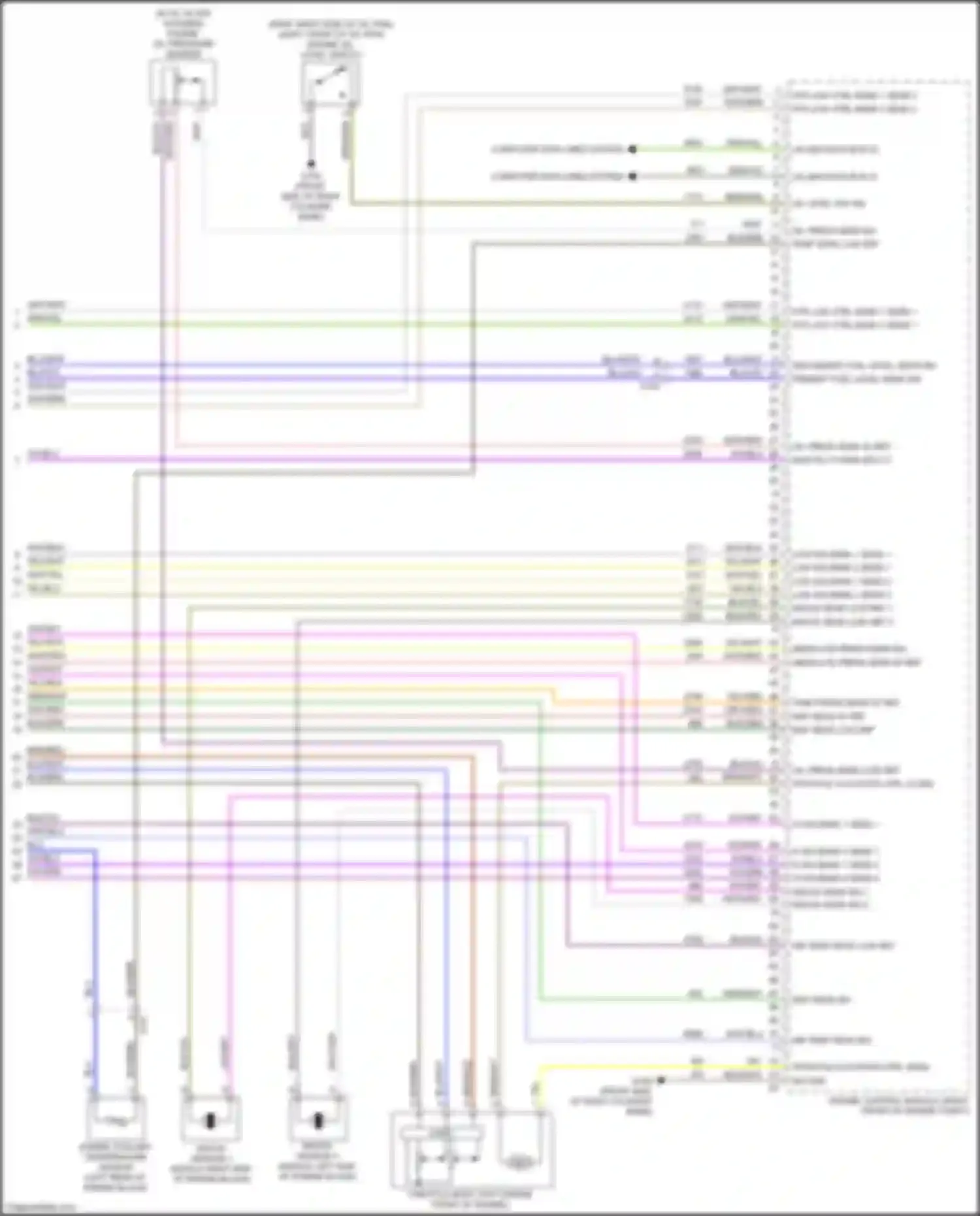 CTS-V Cadillac III (2013-2019): Wiring diagram engine performance 3.6l vin s (8 of 8)