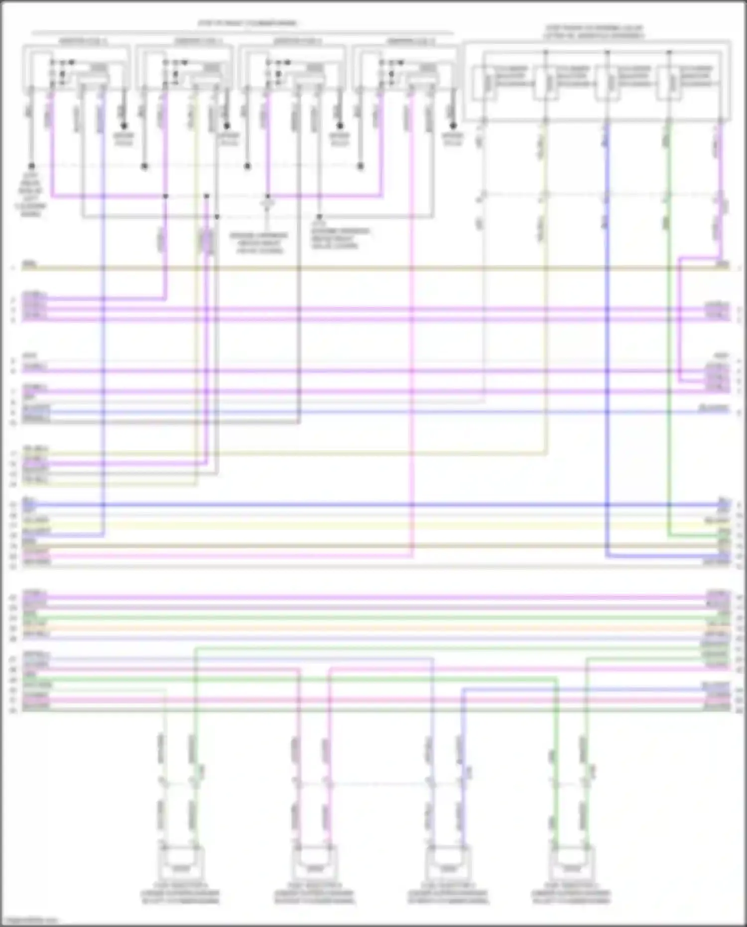 CTS-V Cadillac III (2013-2019): Wiring diagram engine performance 6.2l vin 6 (5 of 8)