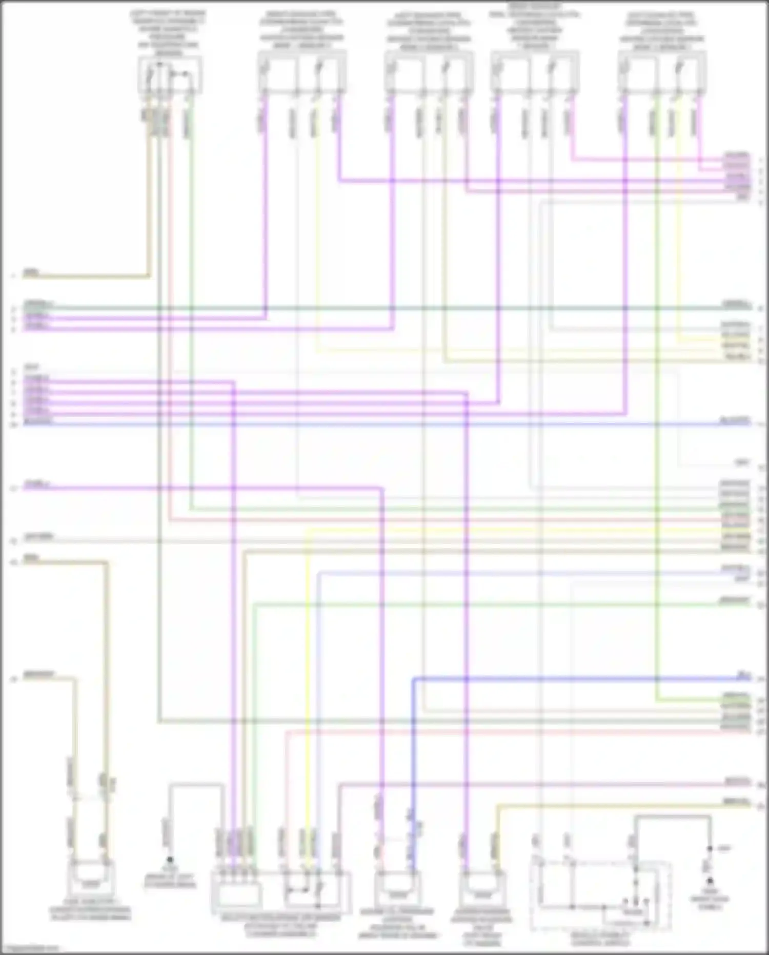 CTS-V Cadillac III (2013-2019): Wiring diagram engine performance 6.2l vin 6 (7 of 8)