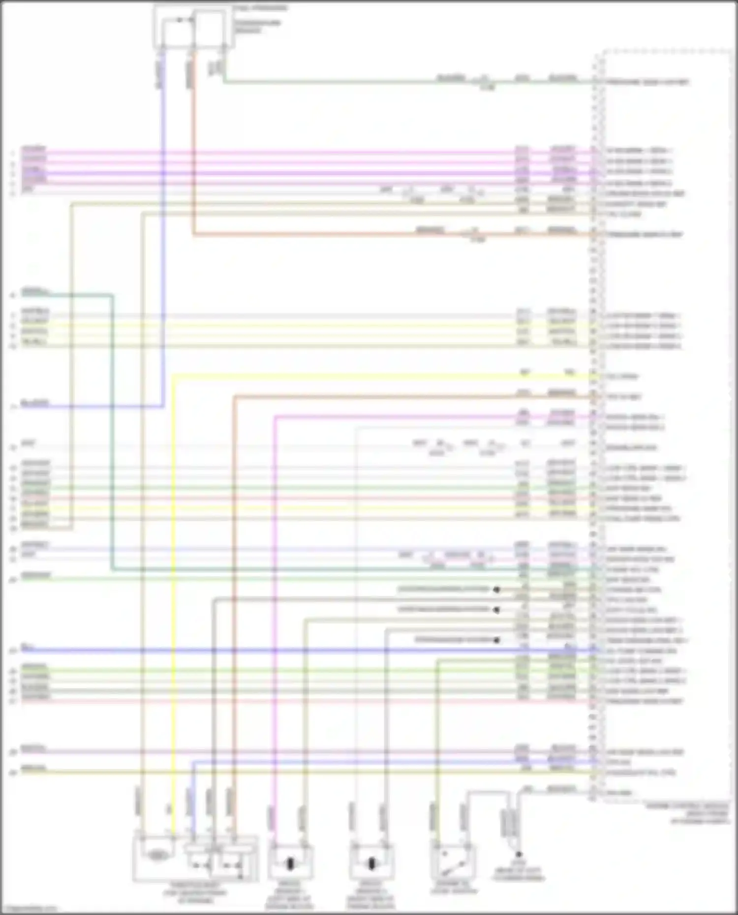 CTS-V Cadillac III (2013-2019): Wiring diagram engine performance 6.2l vin 6 (8 of 8)