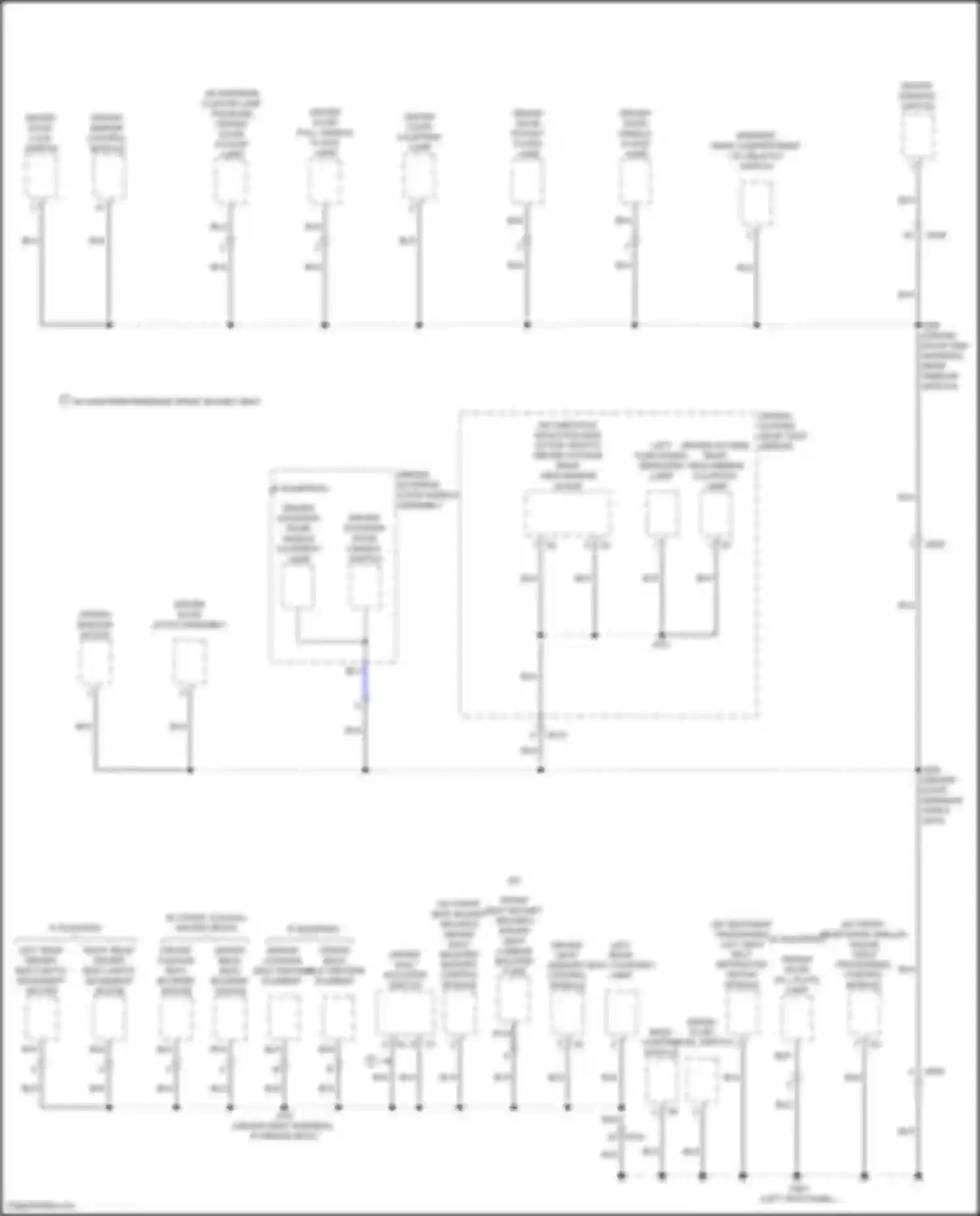 CTS-V Cadillac III (2013-2019): Ground distribution circuit (7 of 7)