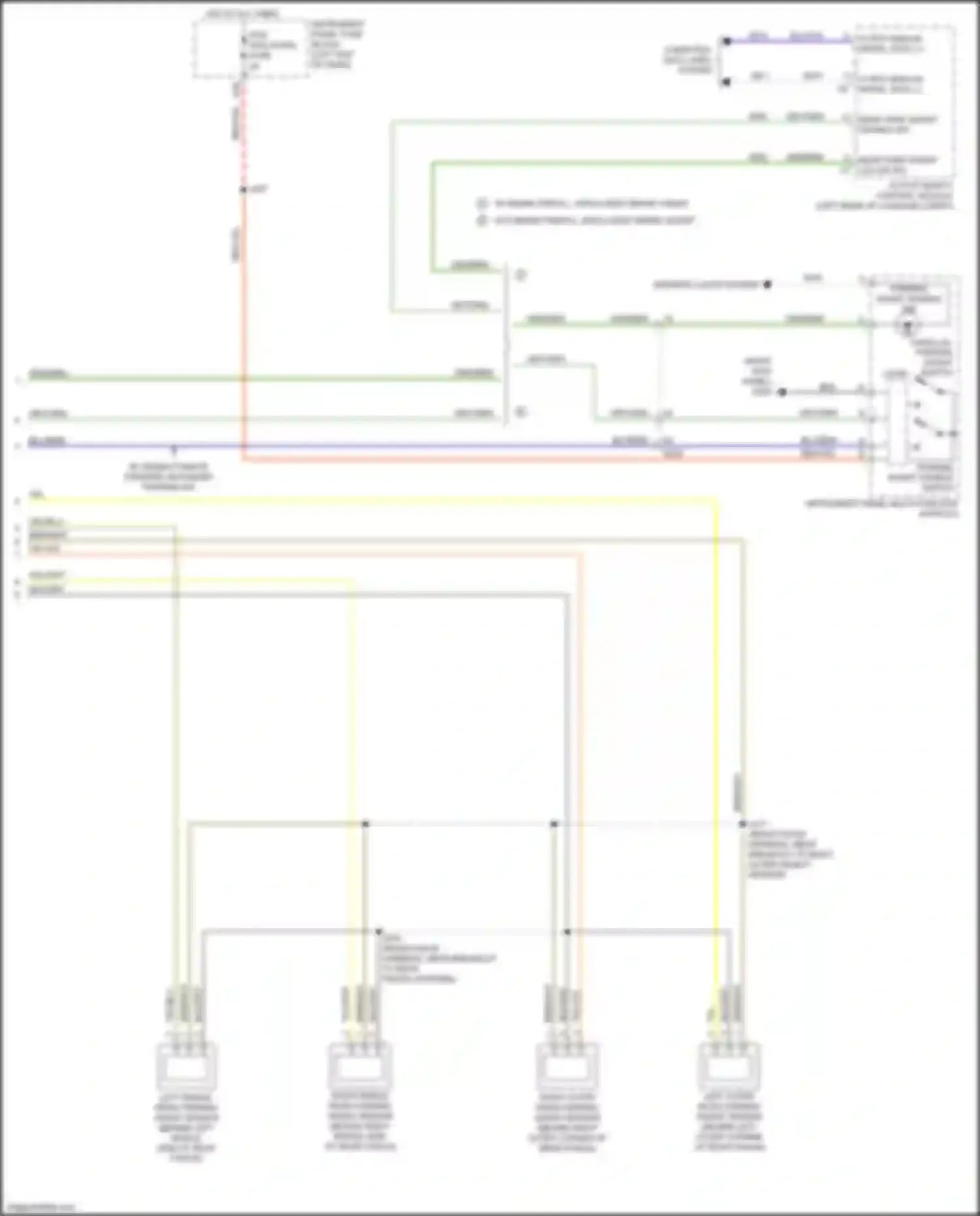 CTS-V Cadillac III (2013-2019): Parking assistant circuit (2 of 2)