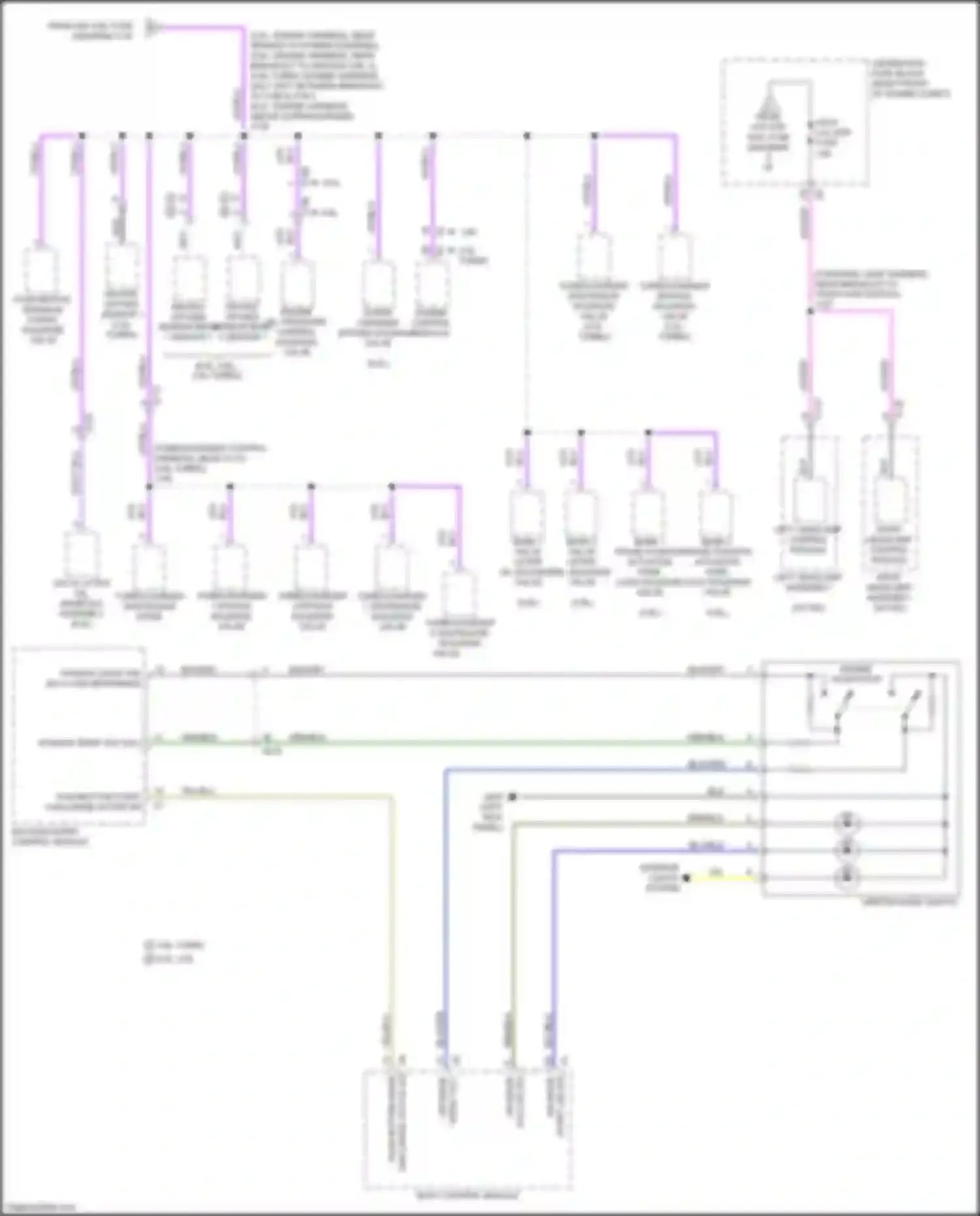 CTS-V Cadillac III (2013-2019): Power distribution circuit (7 of 7)