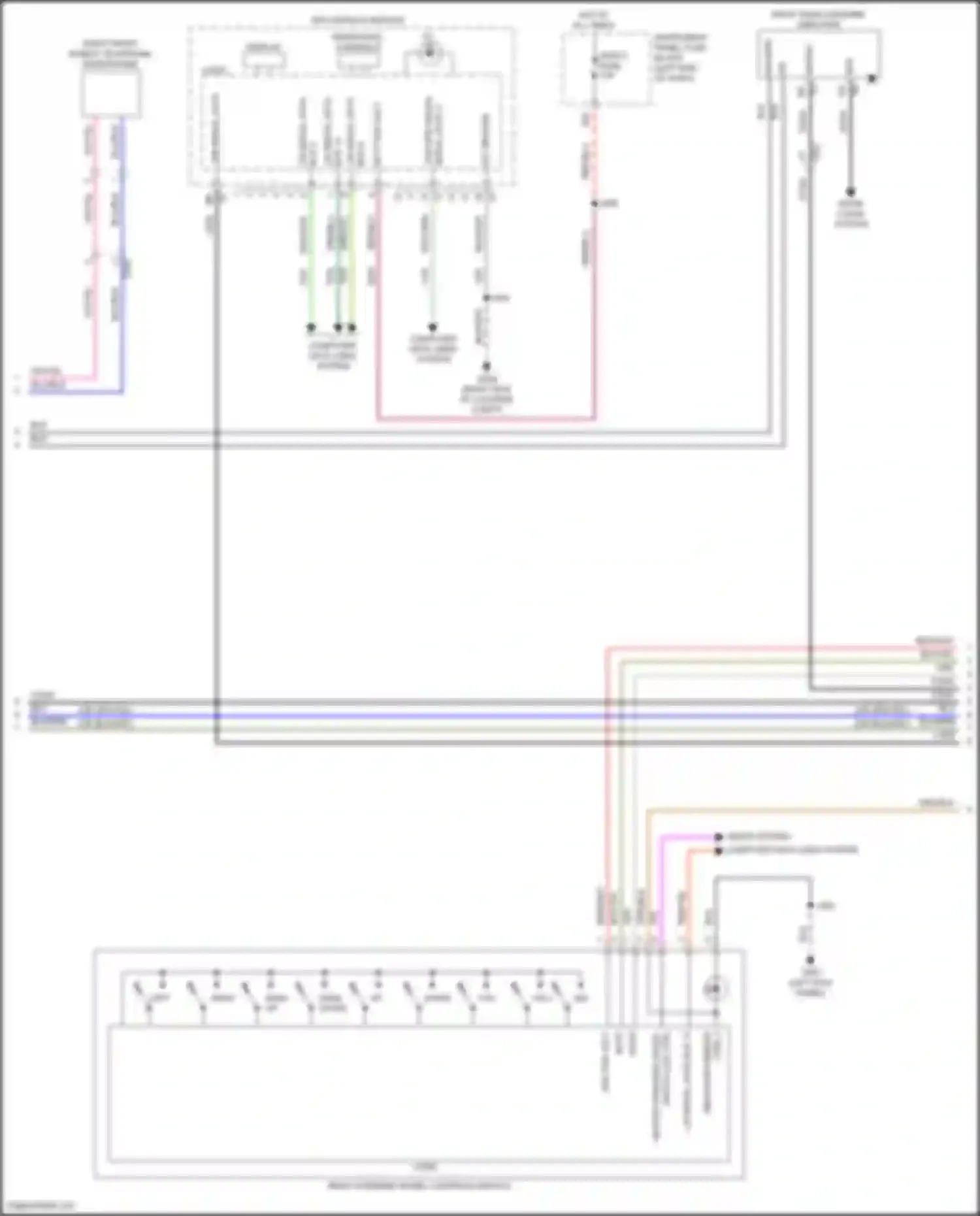 CTS-V Cadillac III (2013-2019): Radio circuit, mid level (2 of 4)