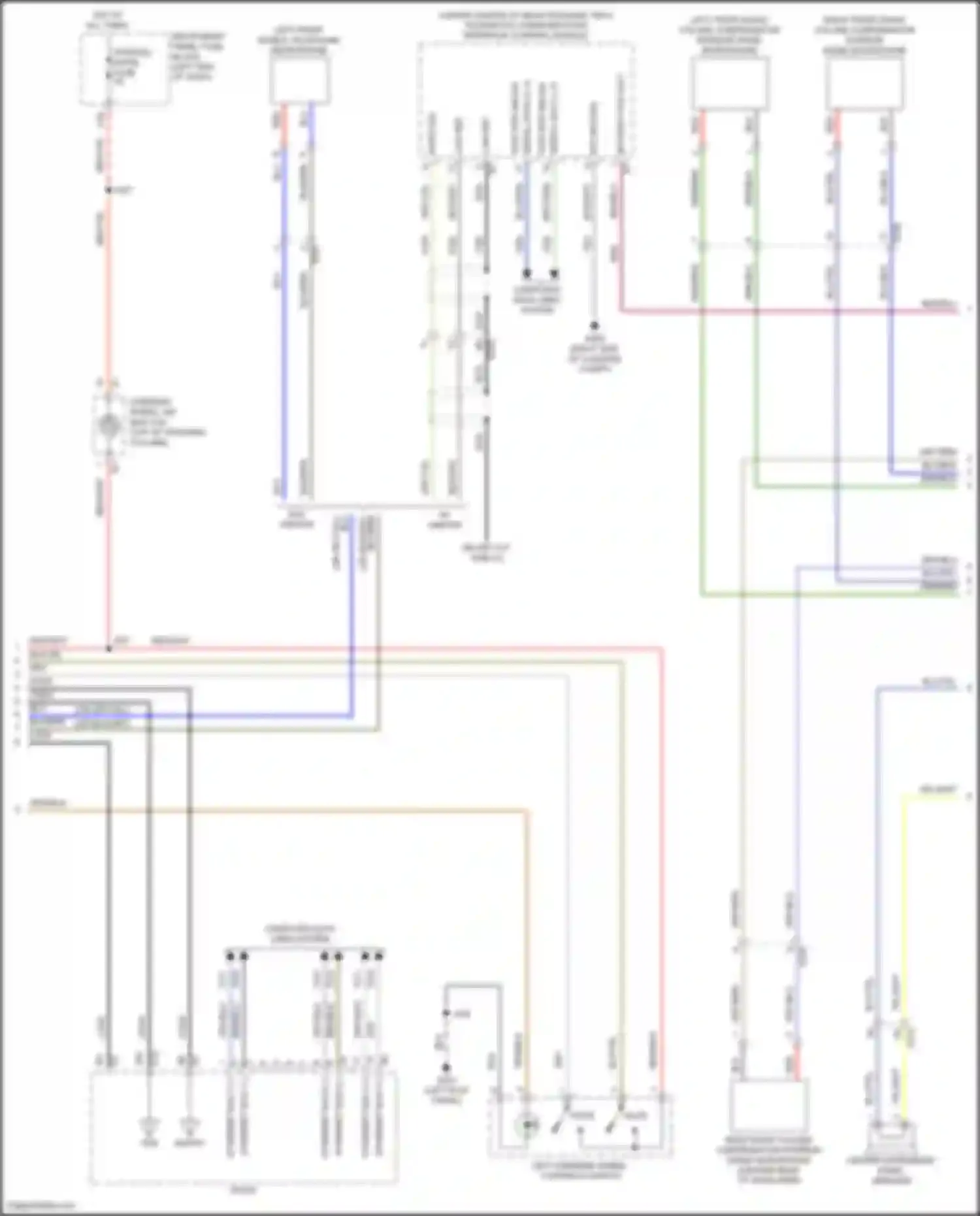 CTS-V Cadillac III (2013-2019): Radio circuit, mid level (3 of 4)