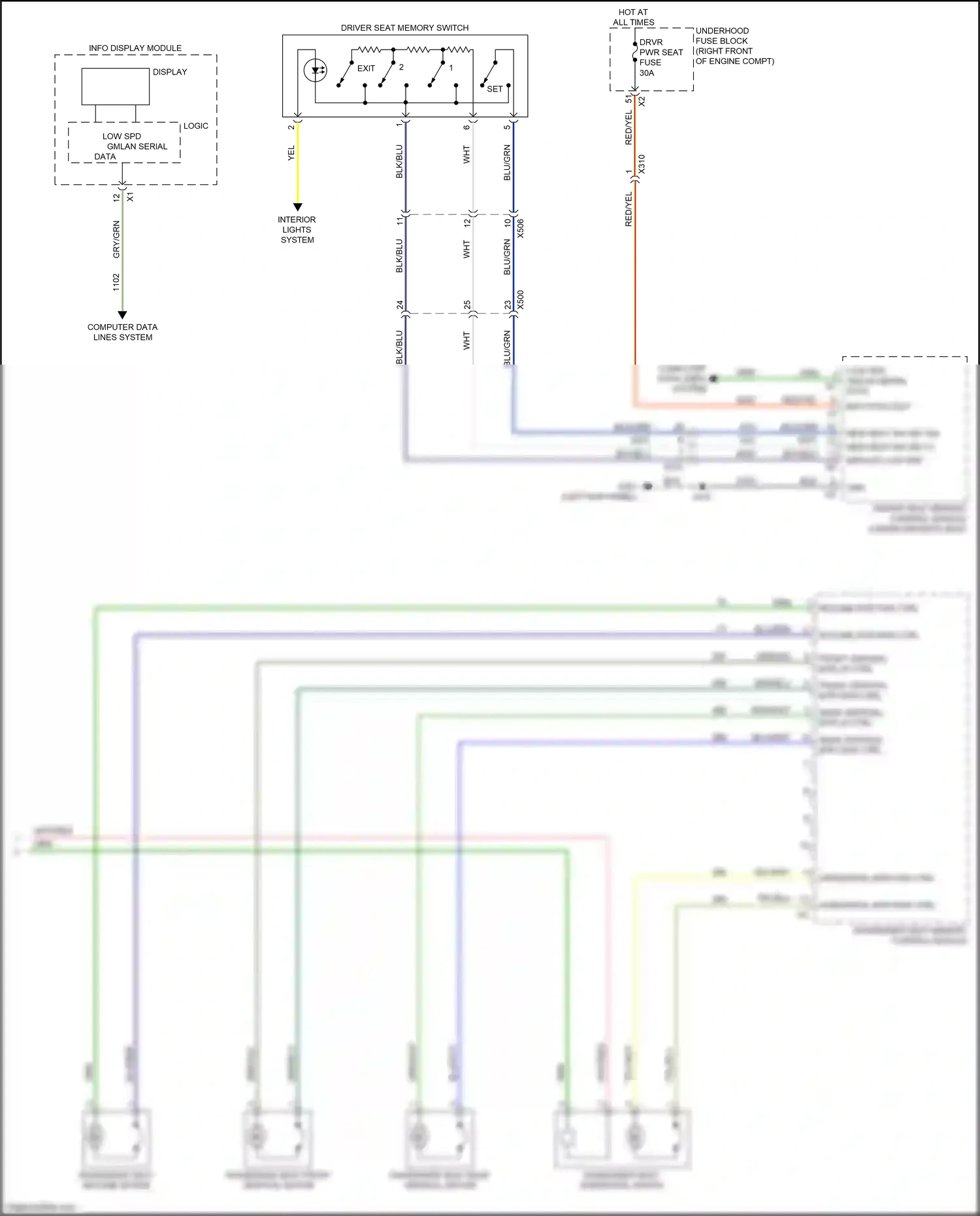 Cadillac CTS-V III (2013-2019) computer data lines system wiring diagram  (69 of 133)