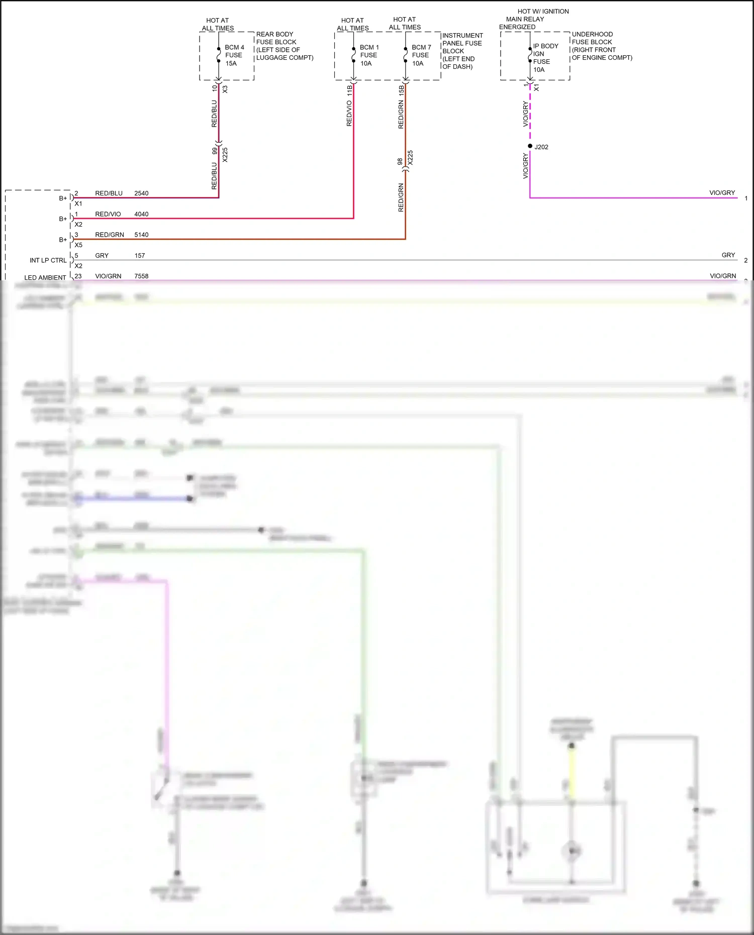 Cadillac CTS-V III (2013-2019) computer data lines system wiring diagram  (15 of 133)