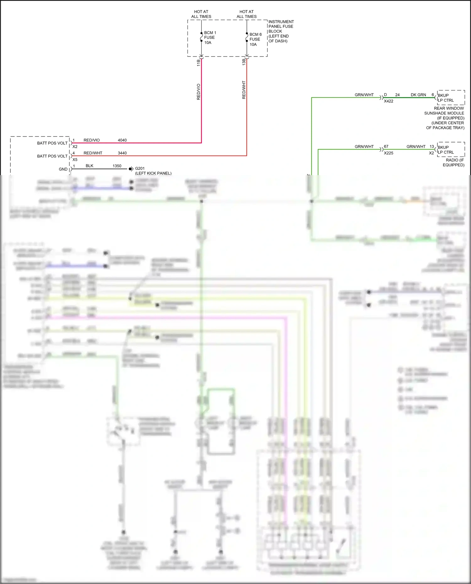 Cadillac CTS-V III (2013-2019) computer data lines system wiring diagram  (55 of 133)