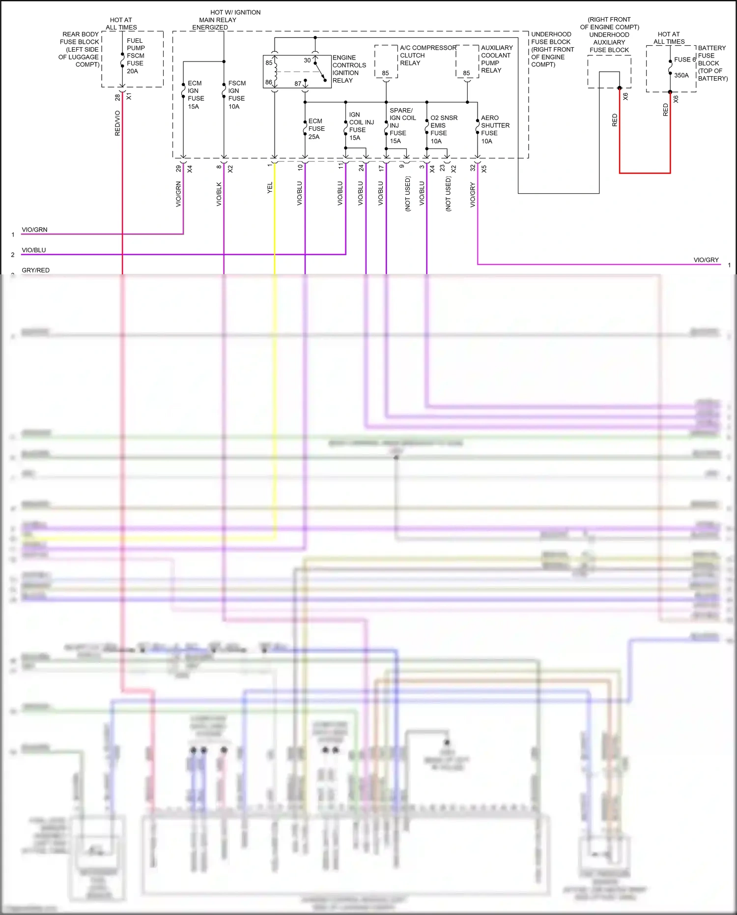 Cadillac CTS-V III (2013-2019) computer data lines system wiring diagram  (115 of 133)