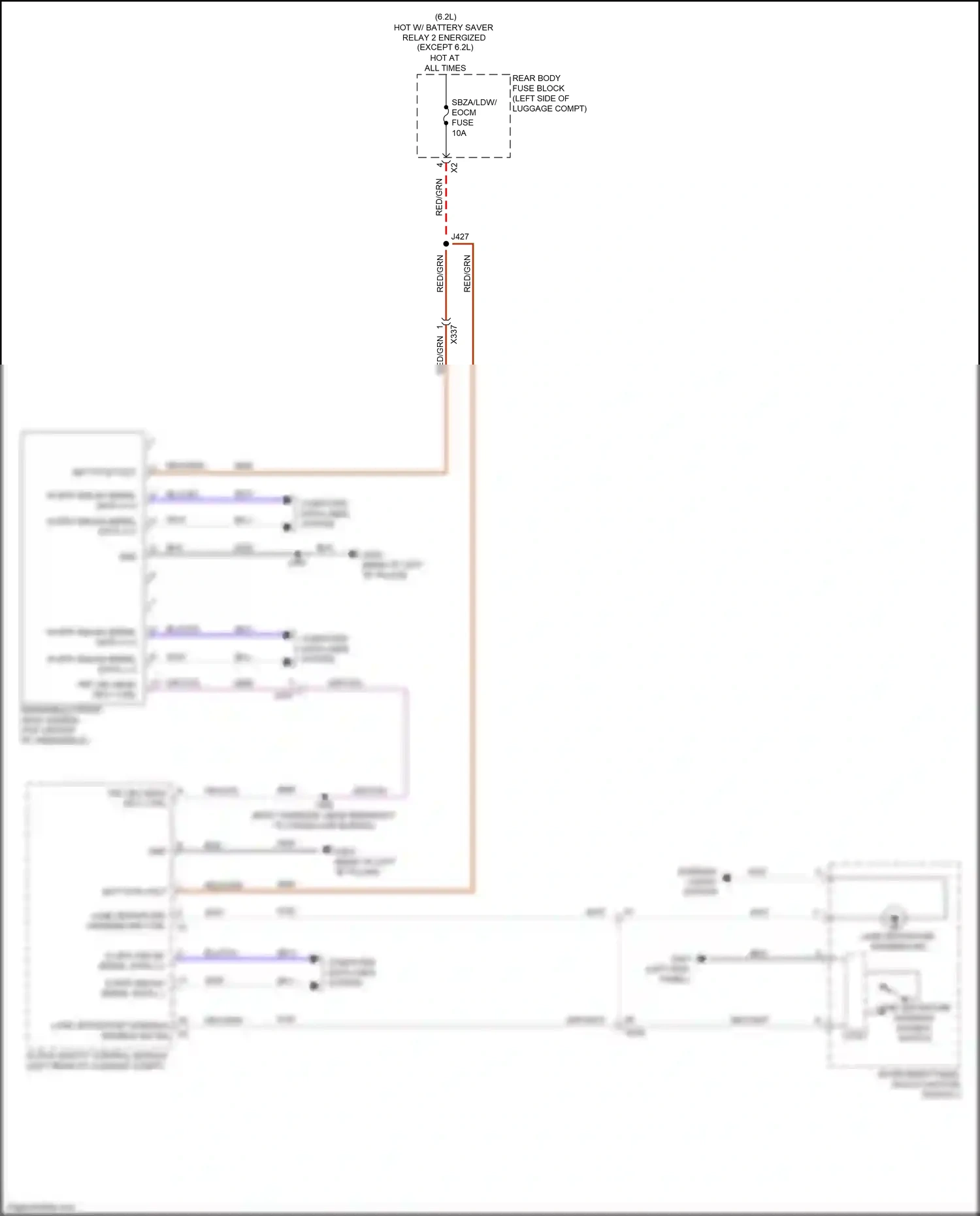 Cadillac CTS-V III (2013-2019) computer data lines system wiring diagram  (2 of 133)