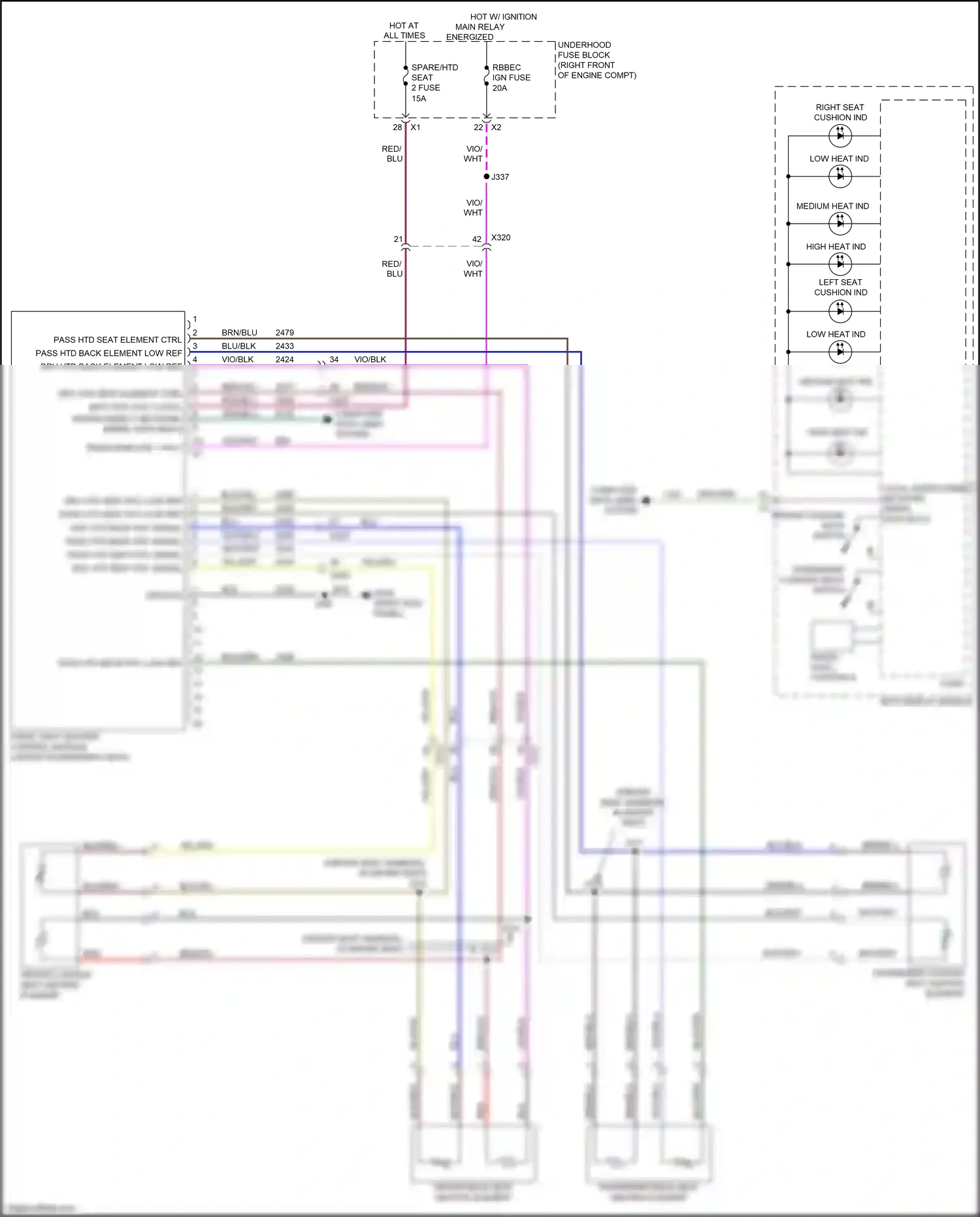 Cadillac CTS-V III (2013-2019) computer data lines system wiring diagram  (22 of 133)