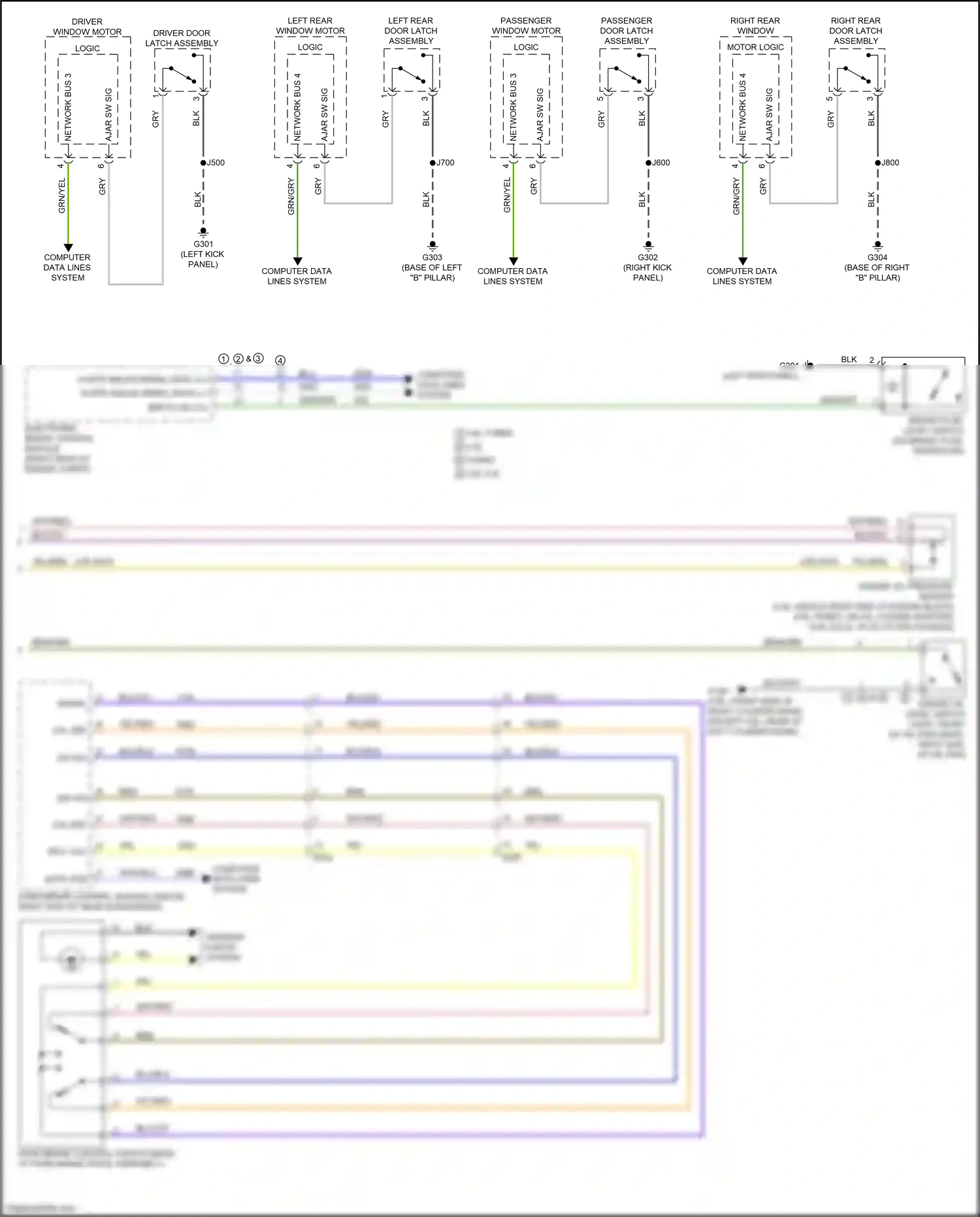 Cadillac CTS-V III (2013-2019) computer data lines system wiring diagram  (75 of 133)