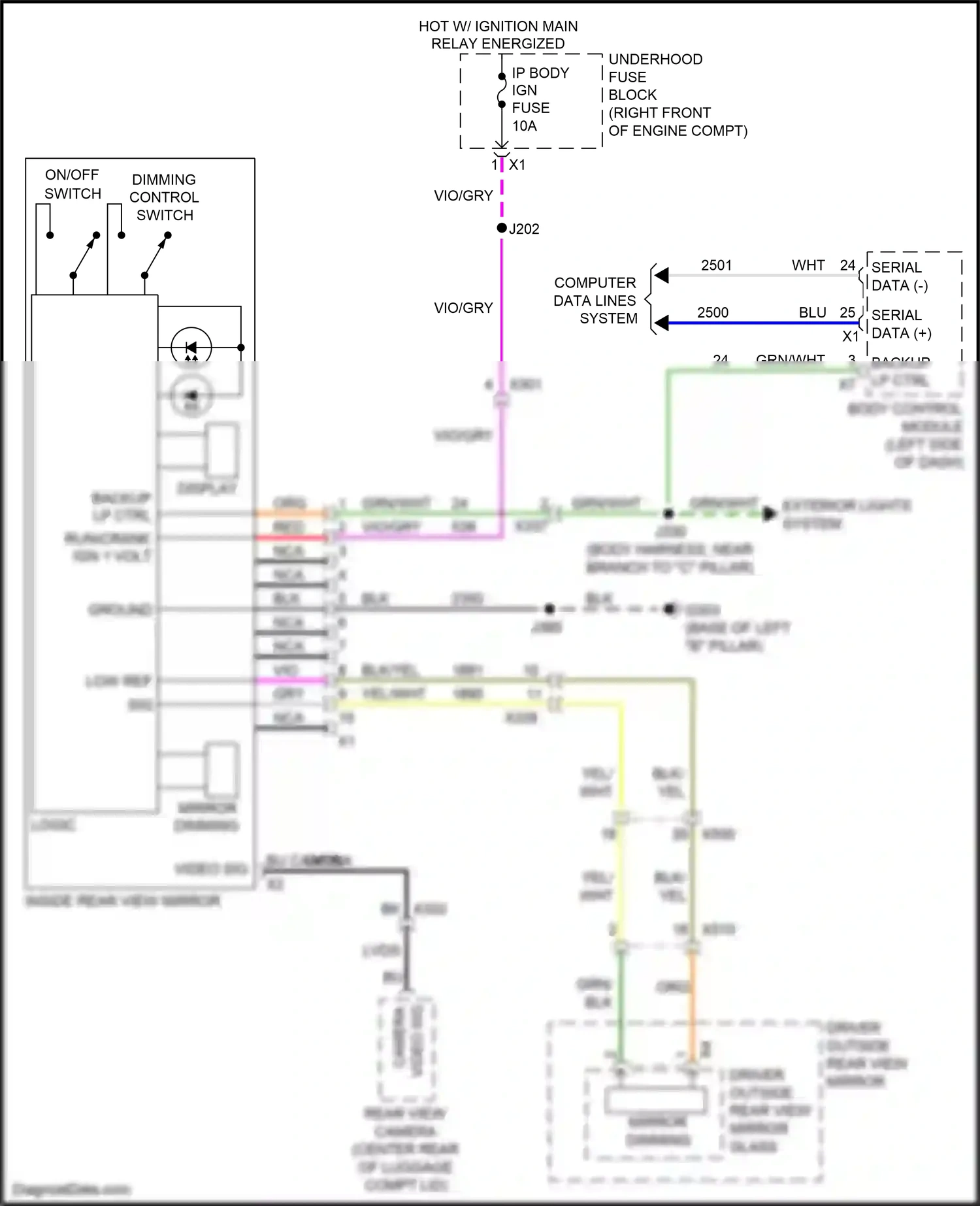 Cadillac CTS-V III (2013-2019) computer data lines system wiring diagram  (88 of 133)