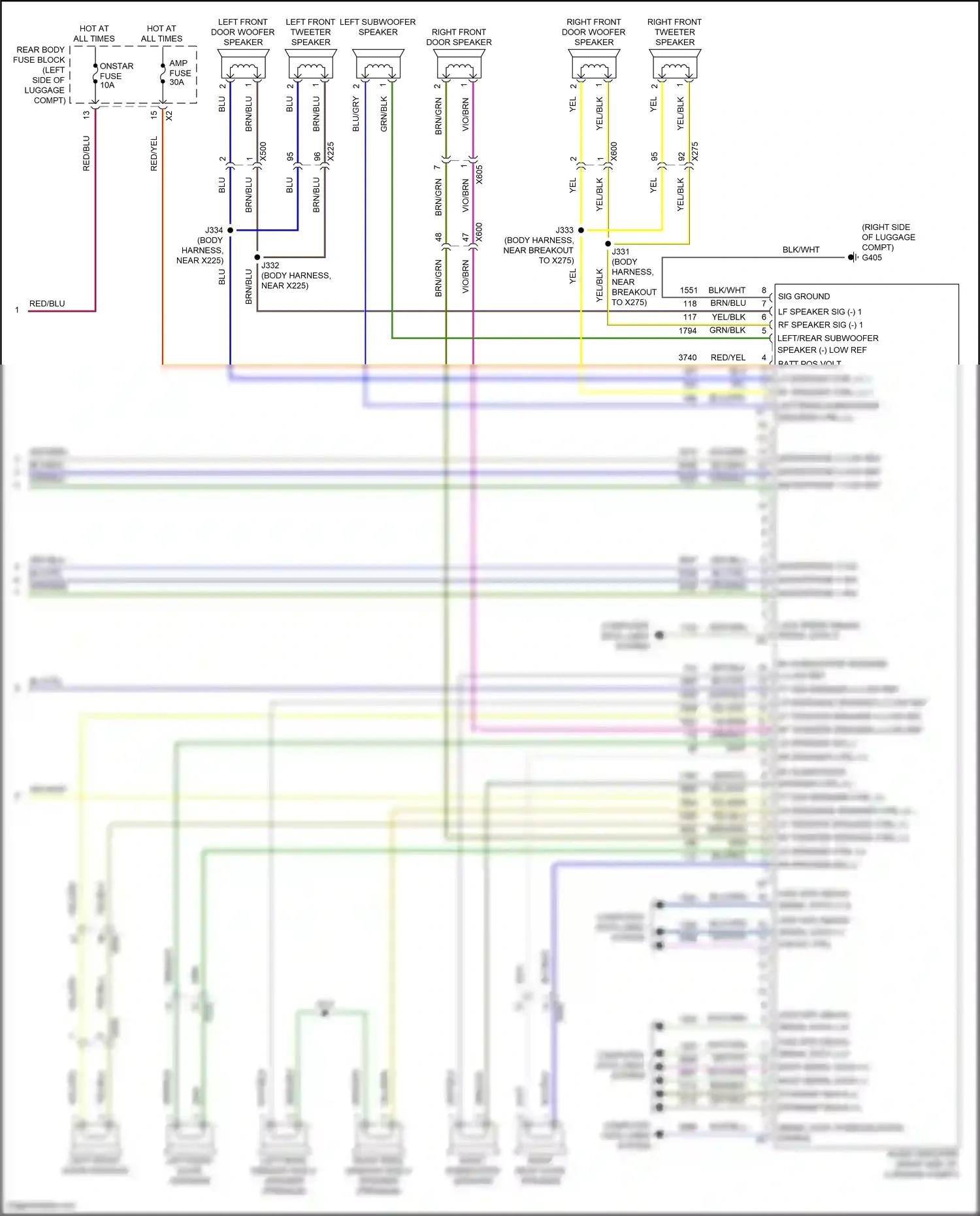 Cadillac CTS-V III (2013-2019) computer data lines system wiring diagram  (35 of 133)