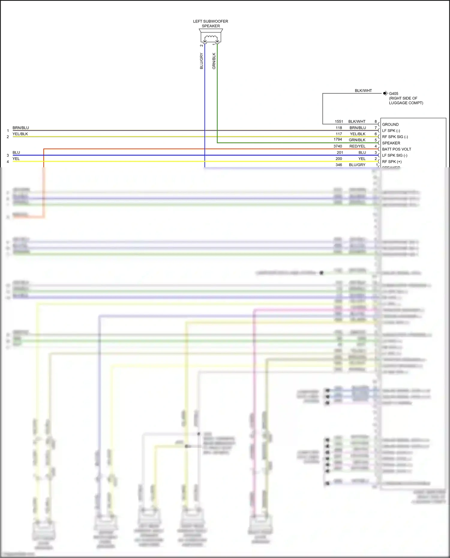 Cadillac CTS-V III (2013-2019) computer data lines system wiring diagram  (7 of 133)