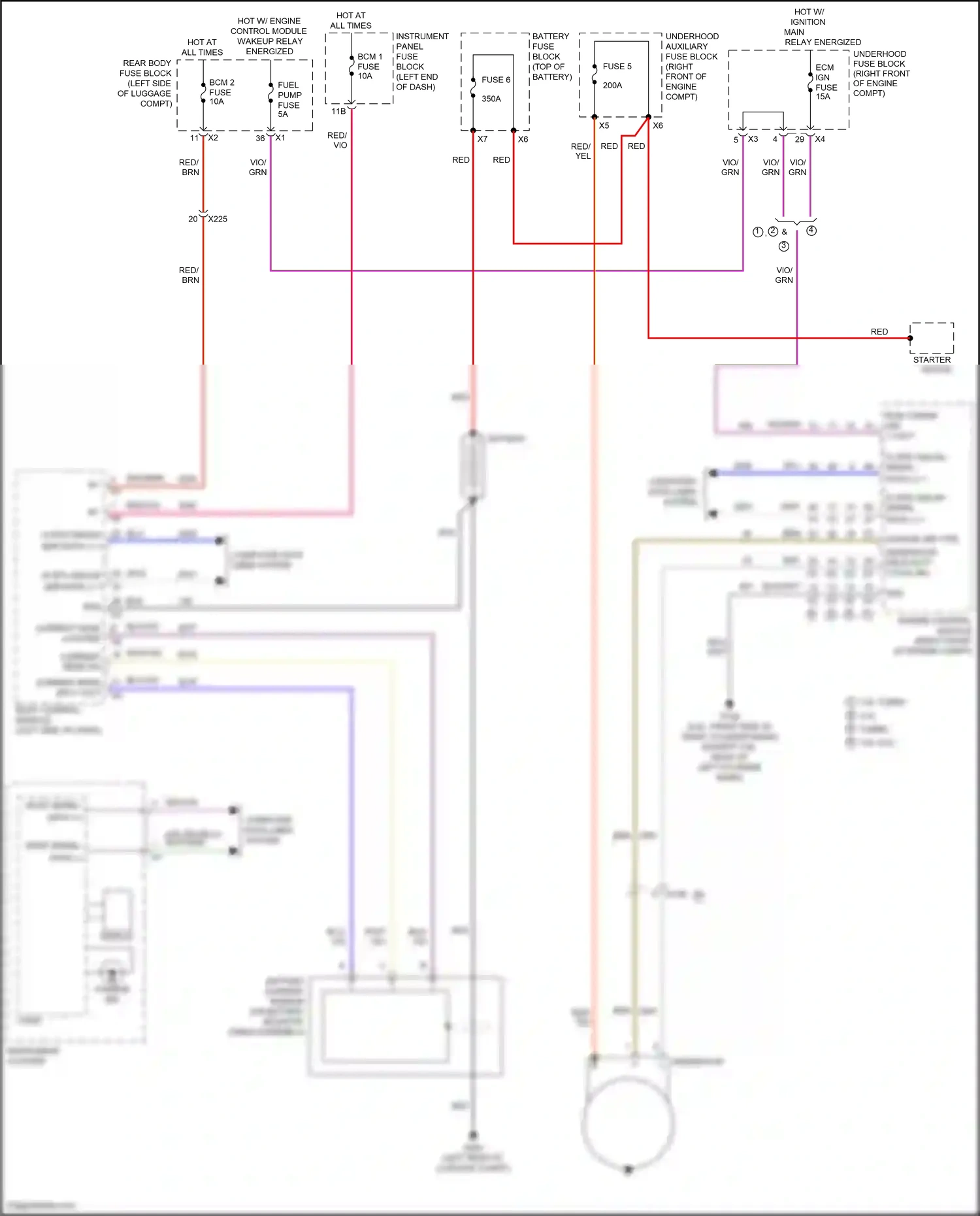 Cadillac CTS-V III (2013-2019) computer data lines system wiring diagram  (42 of 133)